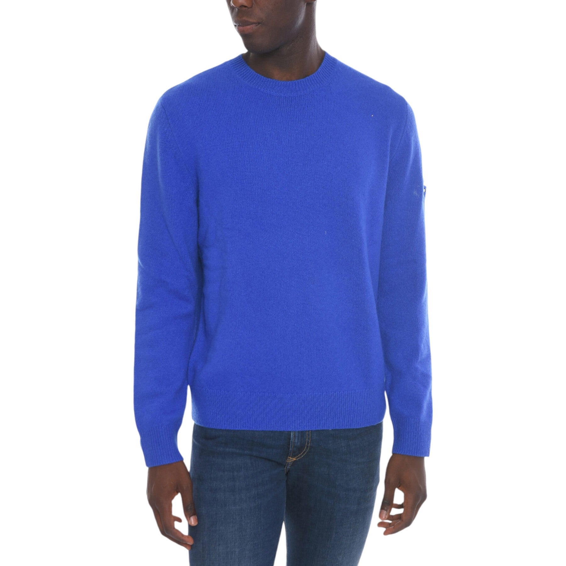 DIESEL K-OBLY Mens Jumper Wool Long Sleeve Pullover Cashmere Blend Crew Neck