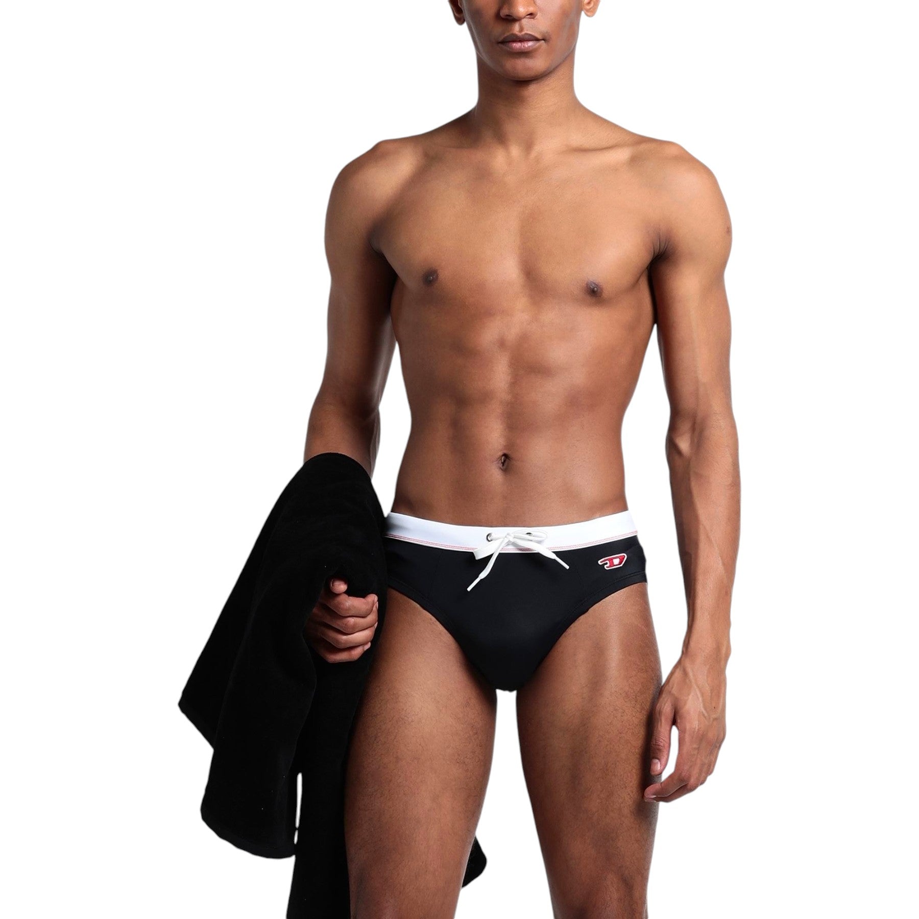 Diesel BMBR-ALFIE-SW ONGAK Mens Briefs Stretch Quick Dry Summer Beach Underwear