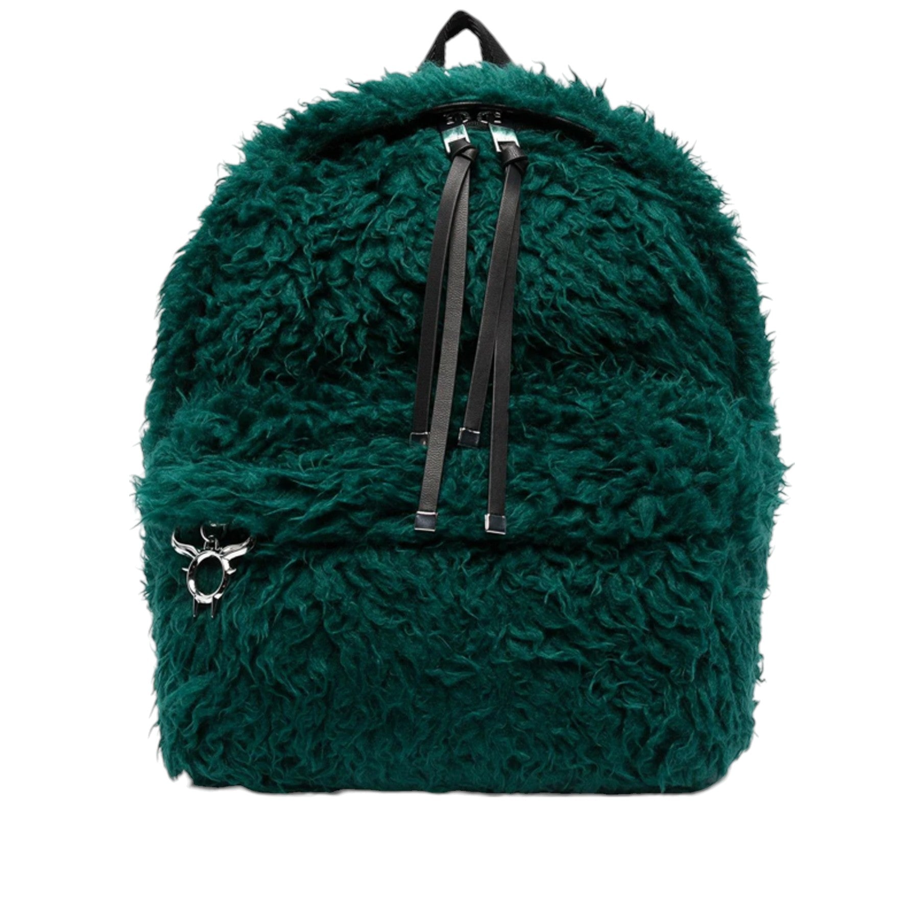 DIESEL Dhorian Womens Backpack Faux-Fur Shoulder Bag Travel School Rucksack NEW