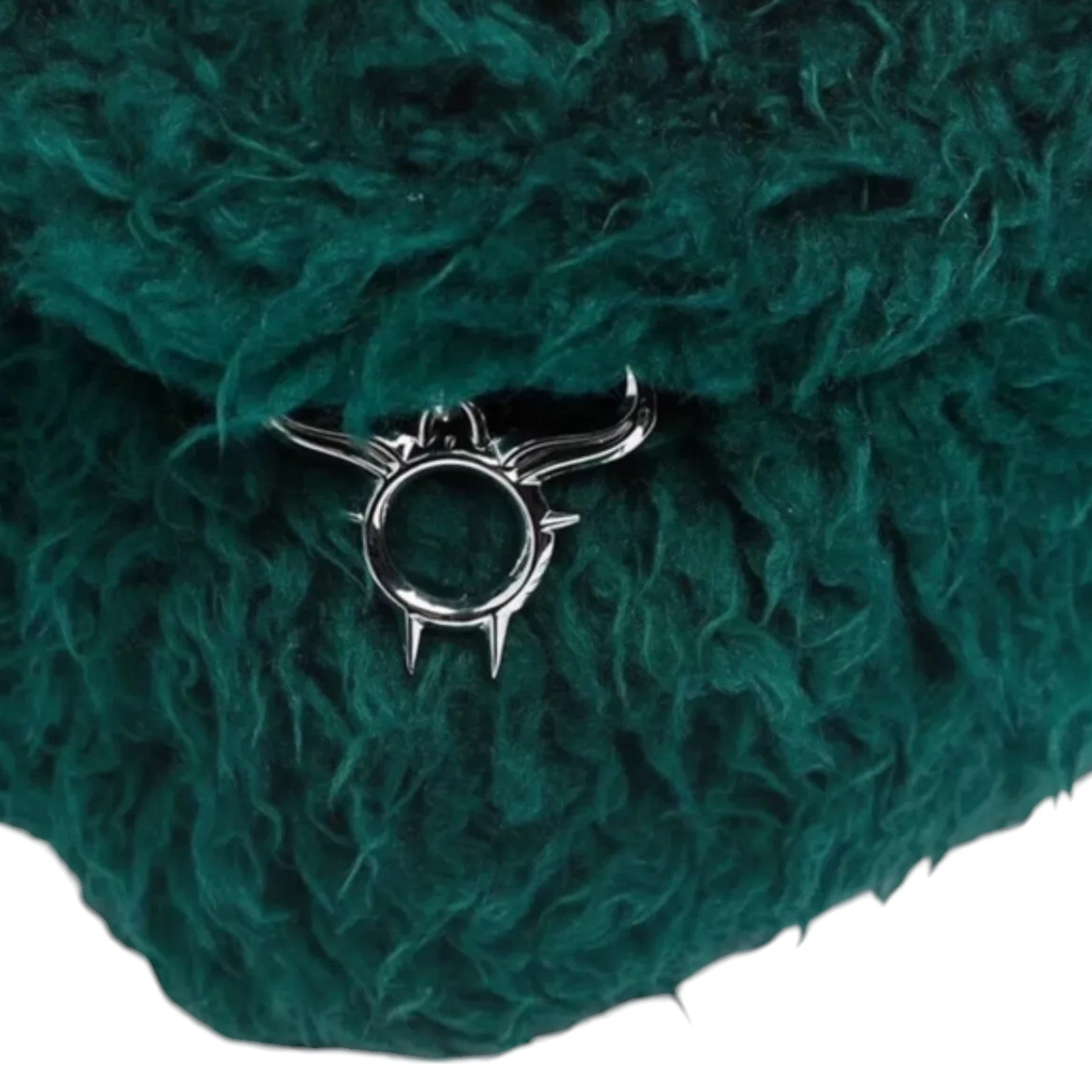 DIESEL Dhorian Womens Backpack Faux-Fur Shoulder Bag Travel School Rucksack NEW