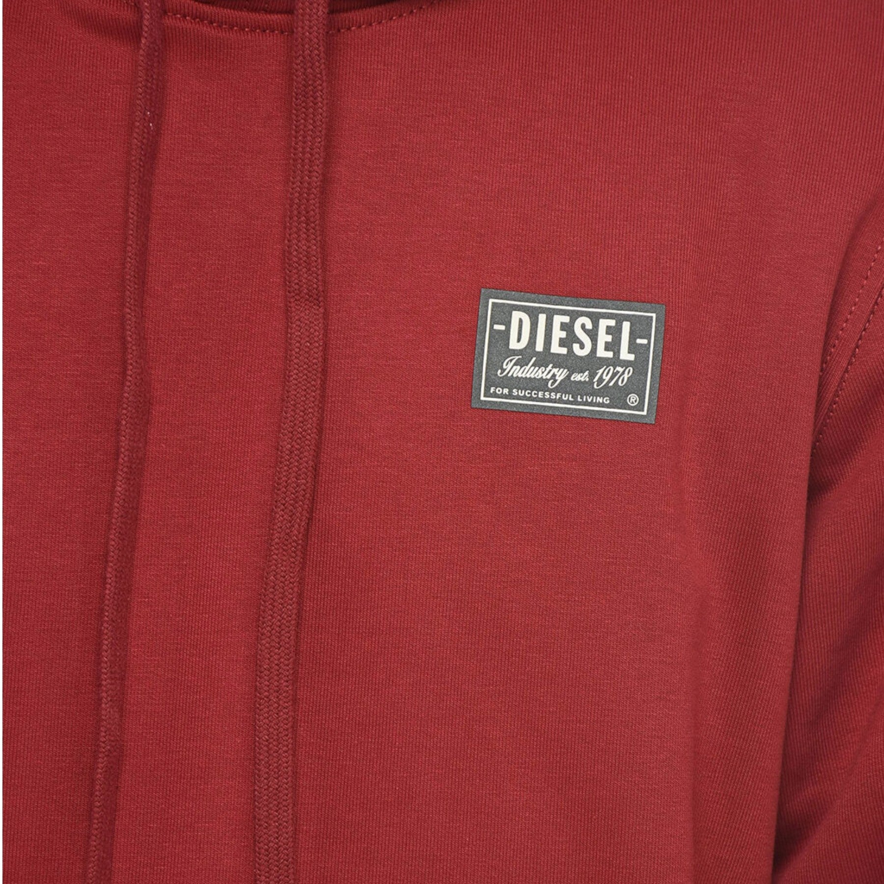 Diesel S-Ginn-SP 0HAYT Mens Pullover Hoodies Drop Shoulder Oversized Sweatshirts