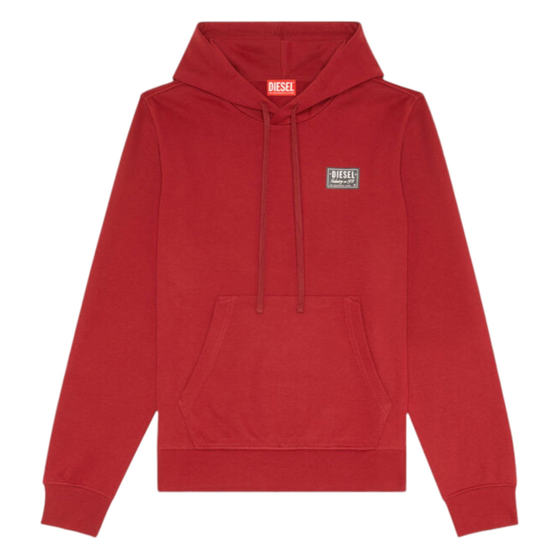 Diesel S-Ginn-SP 0HAYT Mens Pullover Hoodies Drop Shoulder Oversized Sweatshirts