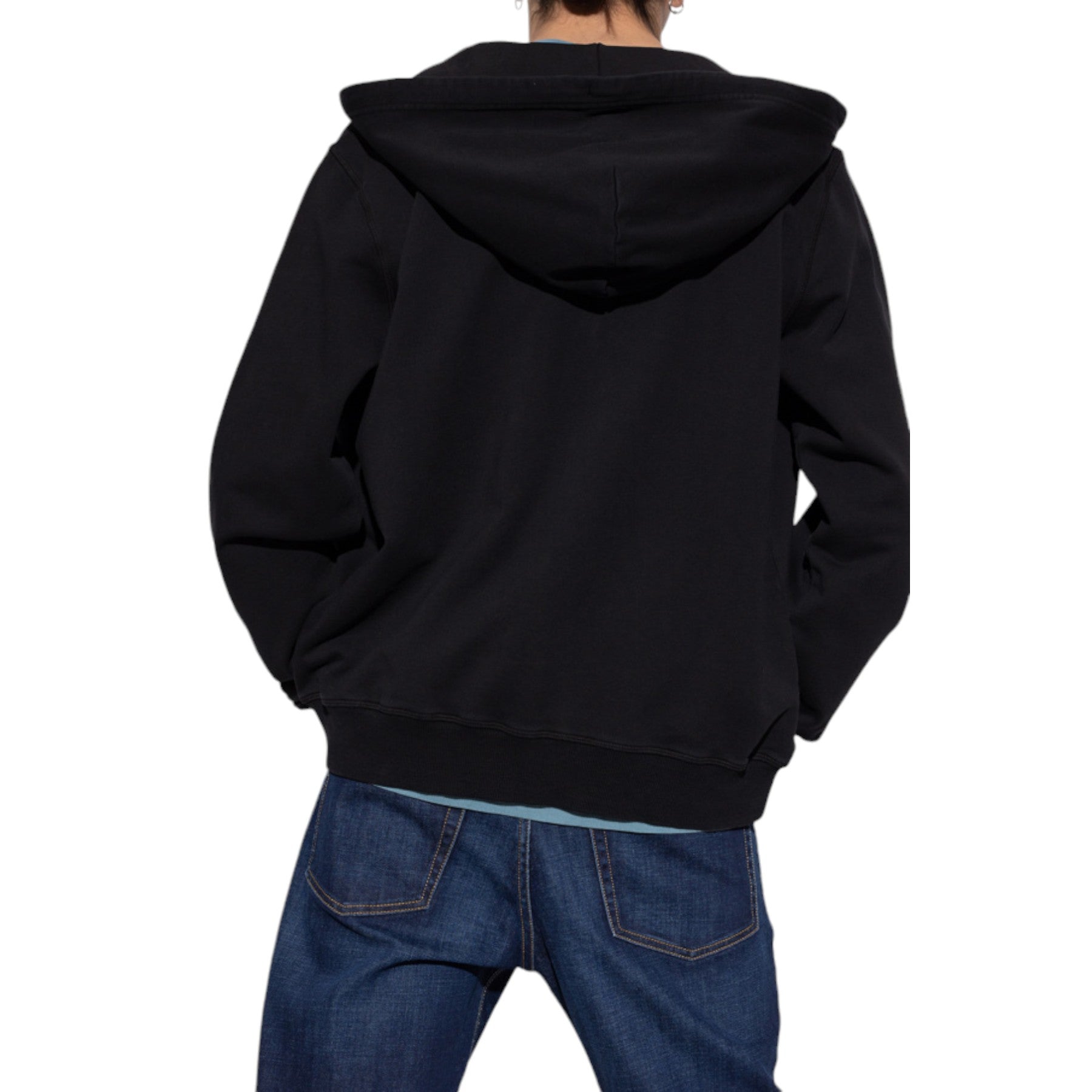 Diesel S-Ginn-Zip 0HERE Mens Hoodie Full Zip Hoody Regular Fit Hooded Sweatshirt