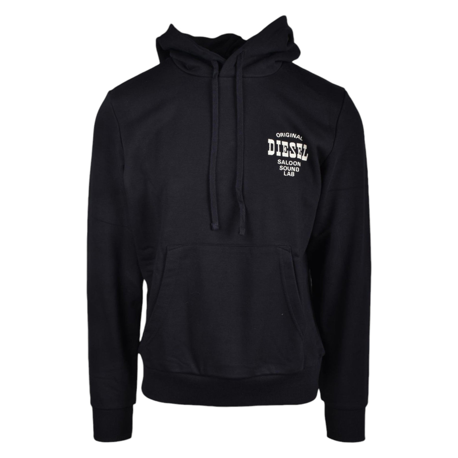 Diesel S-Ginn-K28 0HAYT Mens Pullover Hoodie Drop Shoulder Oversized Sweatshirts