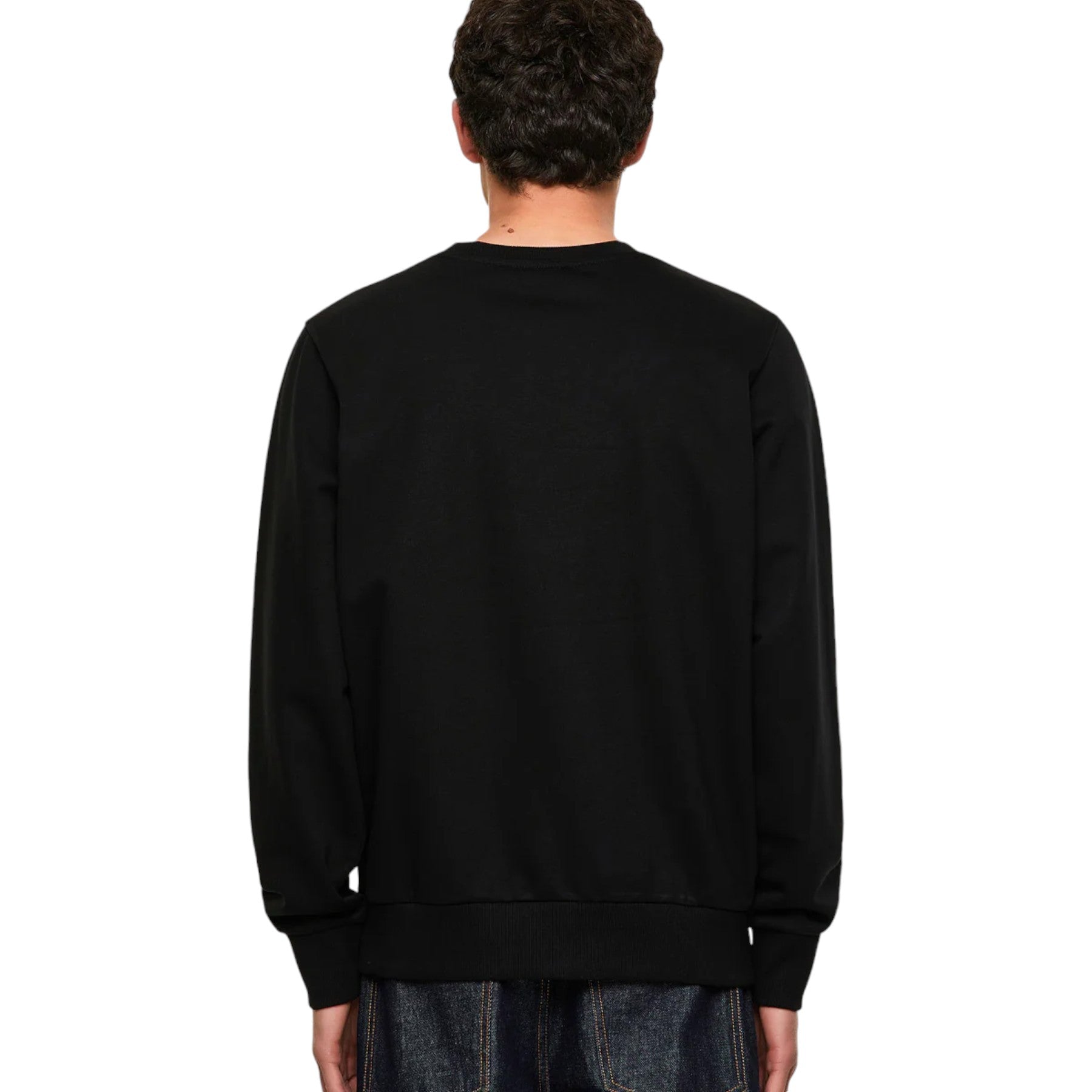 DIESEL S-GIRK-K12 Mens Sweatshirt Crew Neck Pullover Cotton Jumper Casual Top