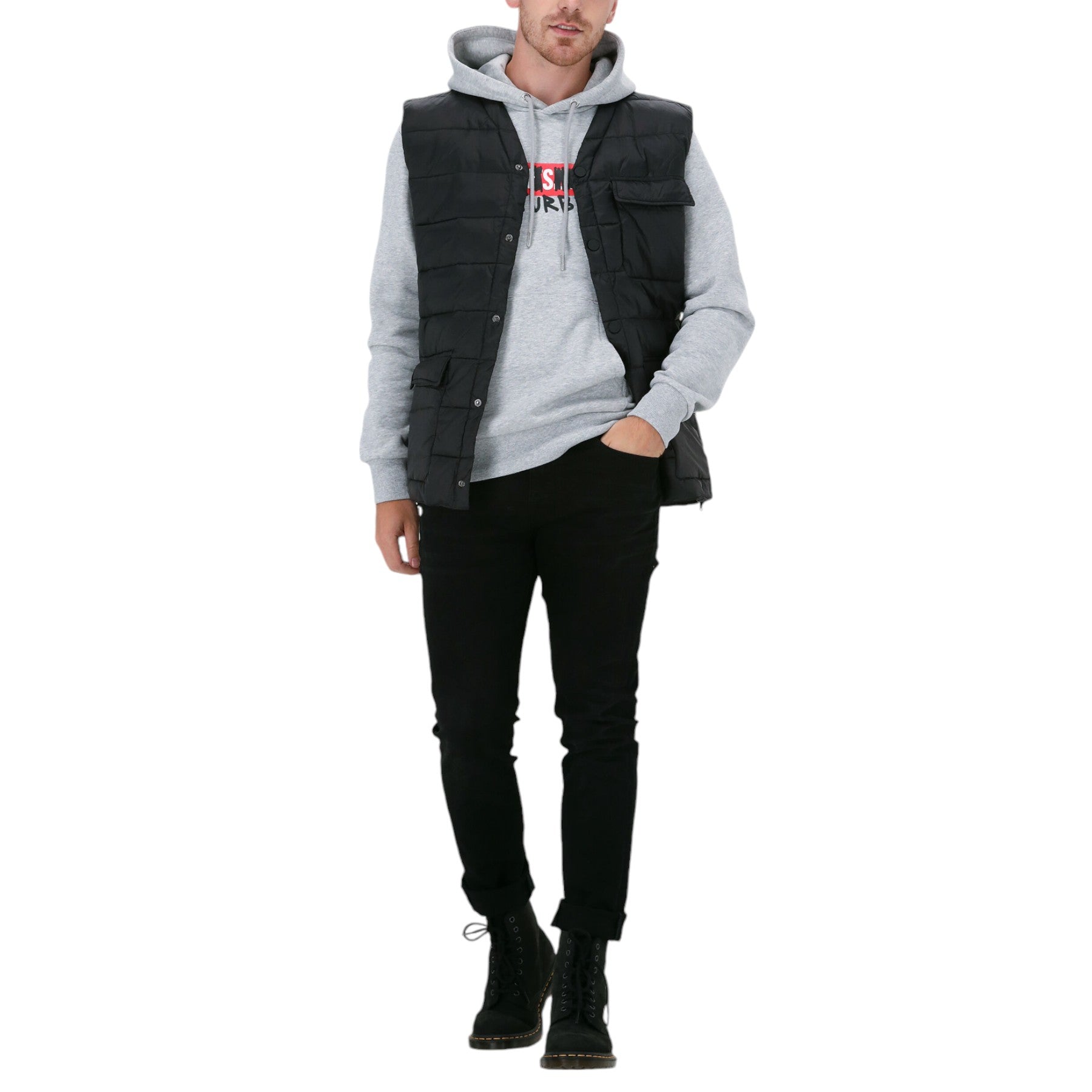 Diesel S-Girk-Hood-B8 Mens Fleece Hoodie Regular Fit Hoody Pullover Sweatshirts