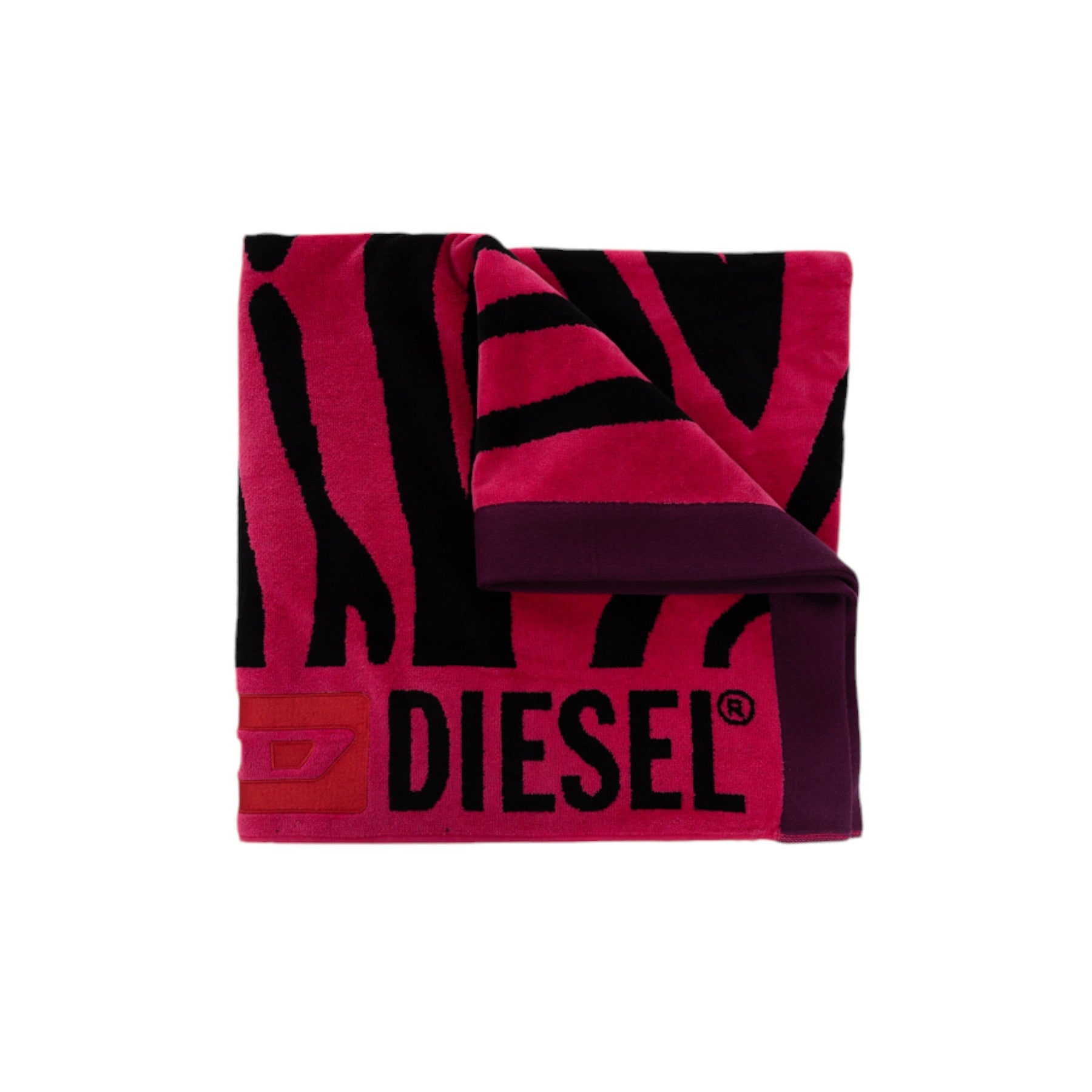DIESEL BMT-HELLARI Mens Bath Towels Unisex Bath Sheet Large Cotton Beach Towels