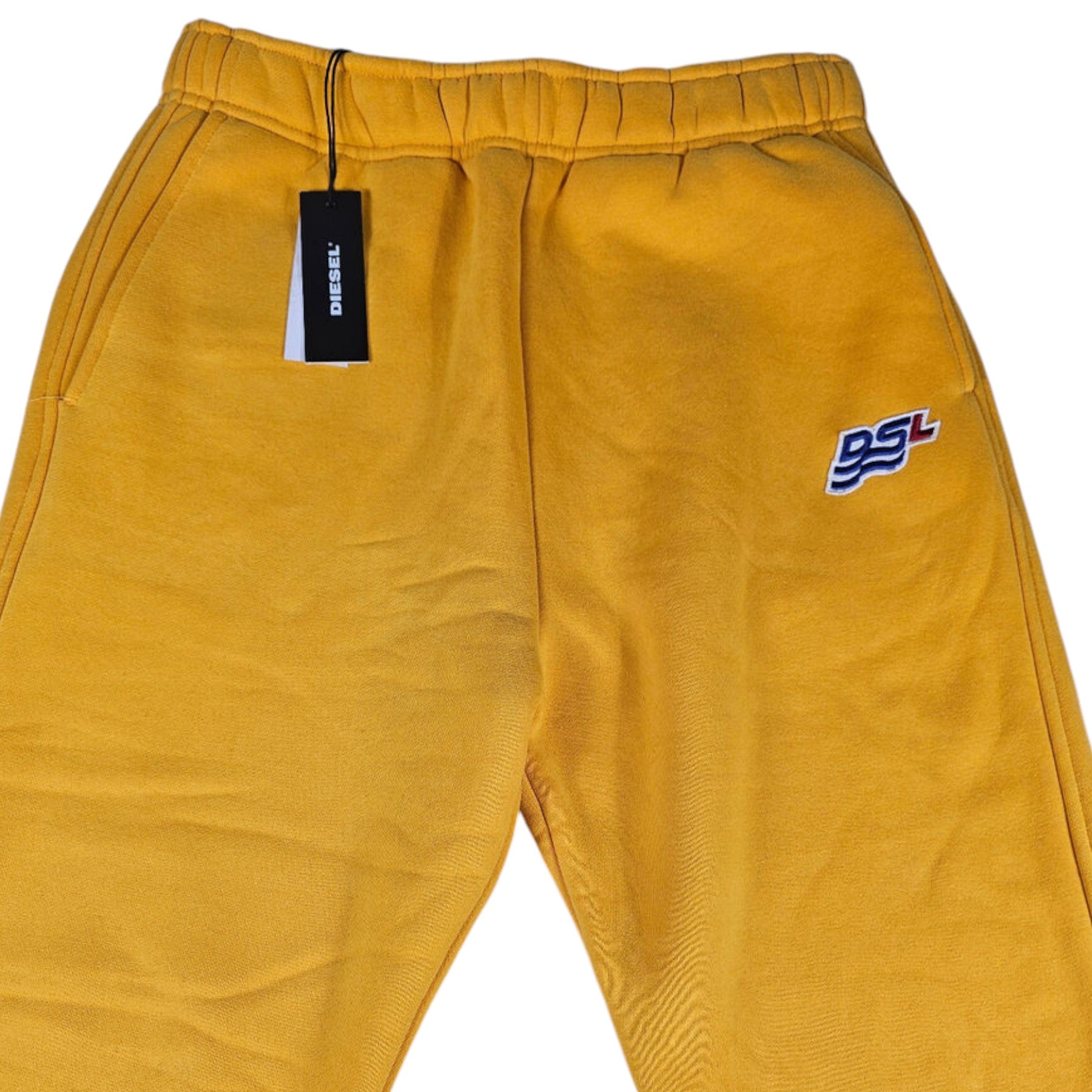 DIESEL P-CALTONY Mens Joggers Elasticated Fleece Bottoms Plain Casual Trousers L