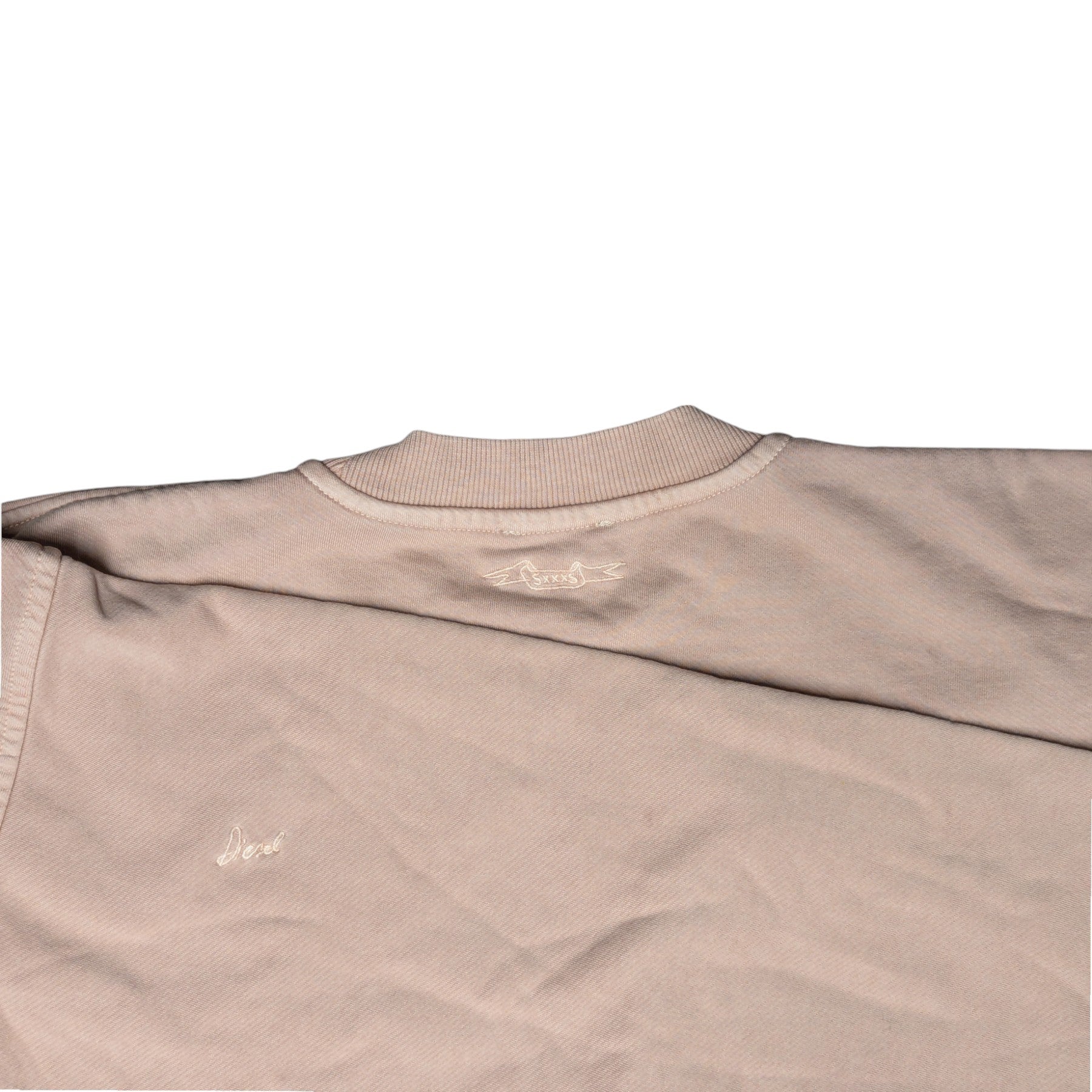 DIESEL F LYM 0NQAZ Mens Crew Neck Sweatshirt Pullover Cotton Jumper Casual Top