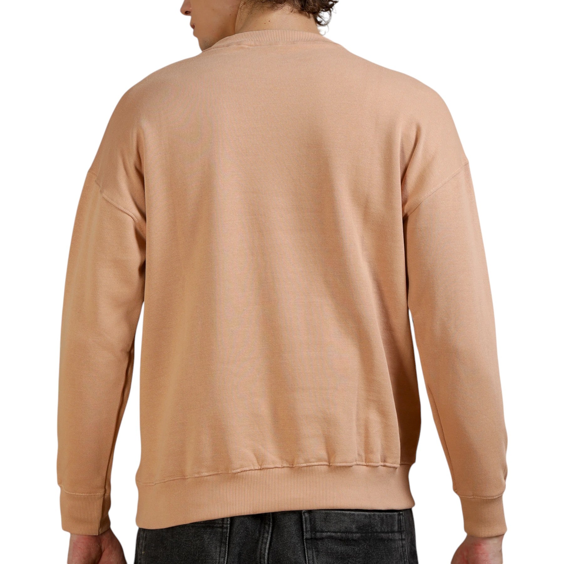 DIESEL F LYM 0NQAZ Mens Crew Neck Sweatshirt Pullover Cotton Jumper Casual Top