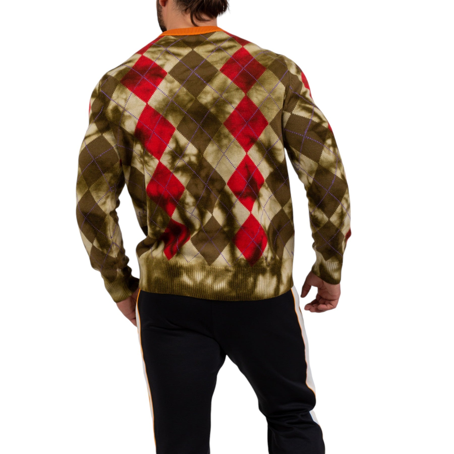 DIESEL K-AIRO 0BIAA Mens Crew Neck Sweatshirt Knit Pullover Wool Jumper Top NEW