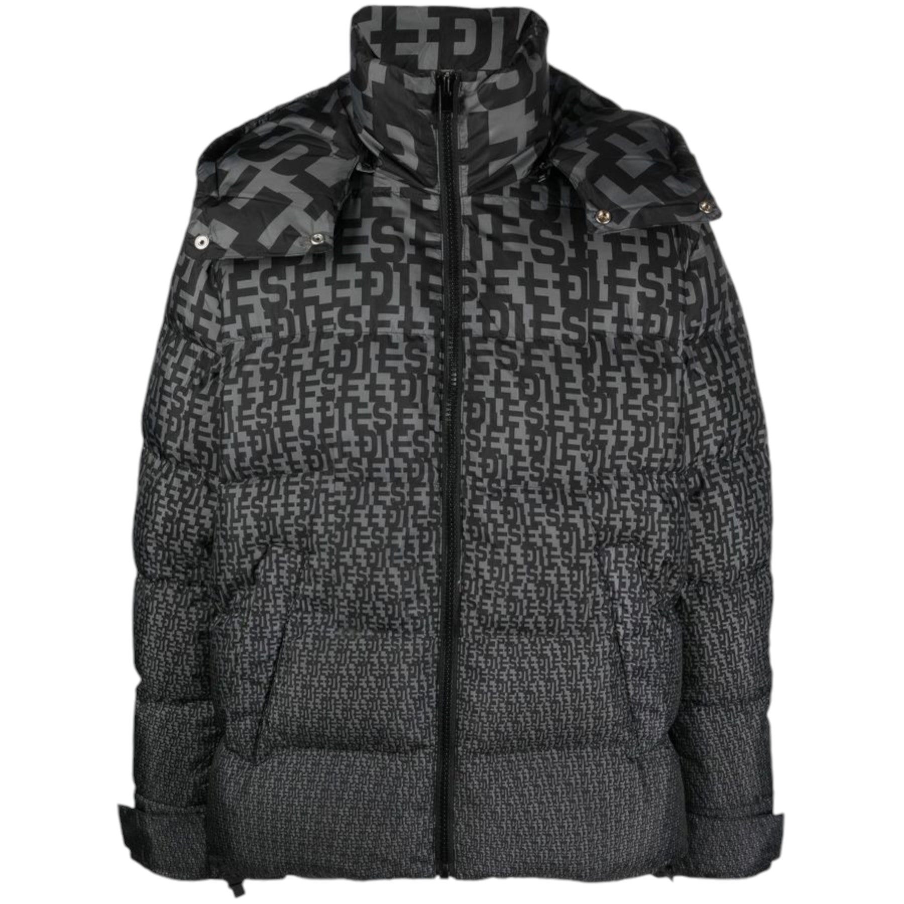 Diesel W-Step-Mon 0WEAG Mens Puffer Jacket Shell Down Padded Winter Outwear Coat