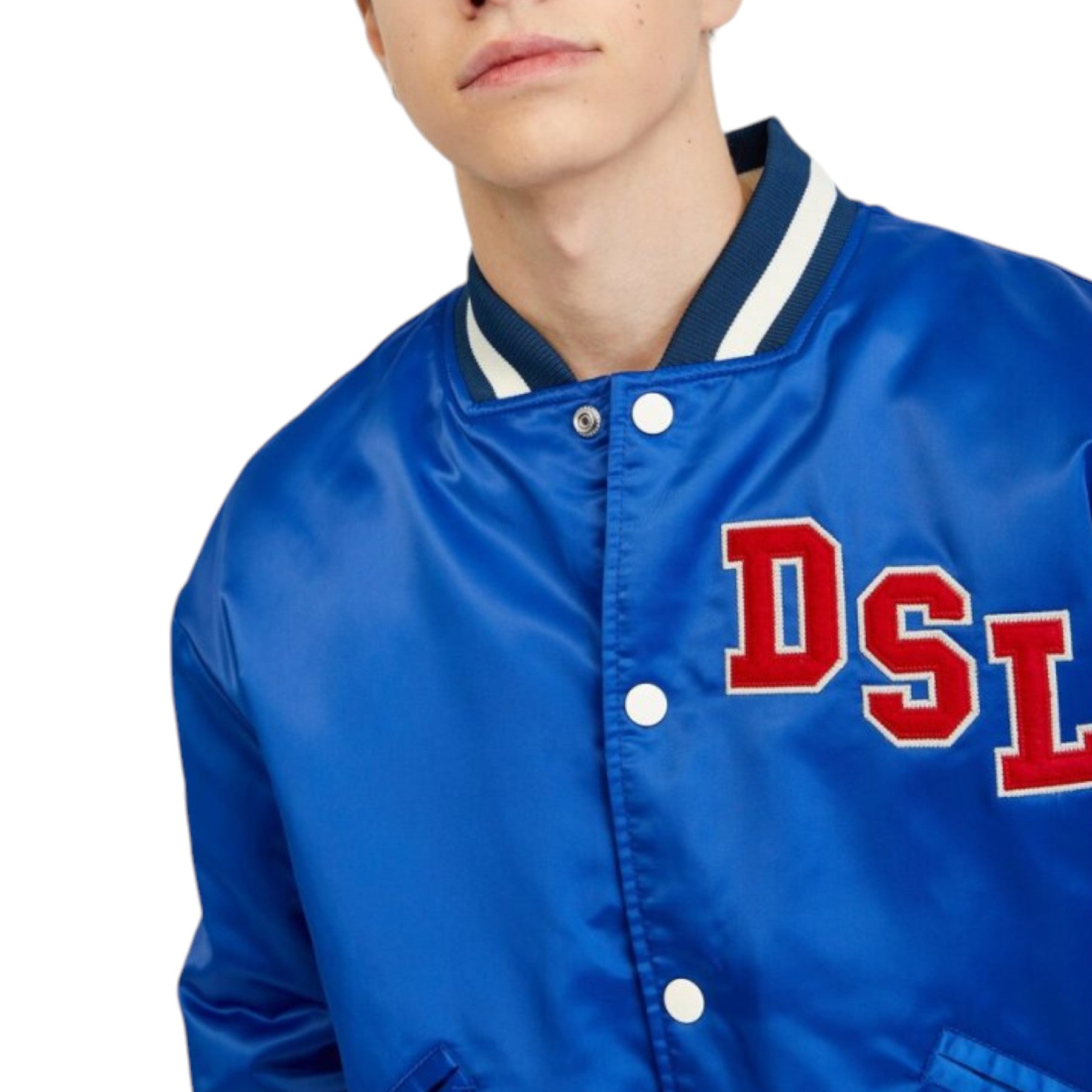 DIESEL J-BULC Mens Puffer Jacket Bomber Long Sleeve Winter Warm Coat Windproof