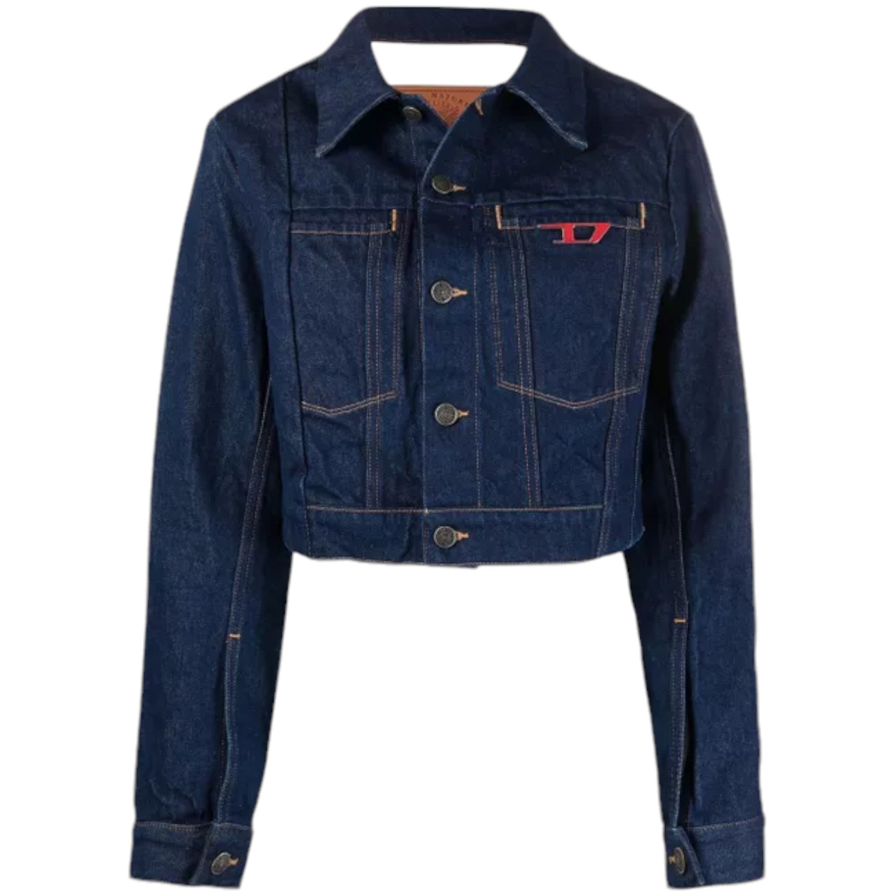 DIESEL DE-LUCYSHORT-SP Womens Denim Jacket Plain Casual Coats Ladies Tops New