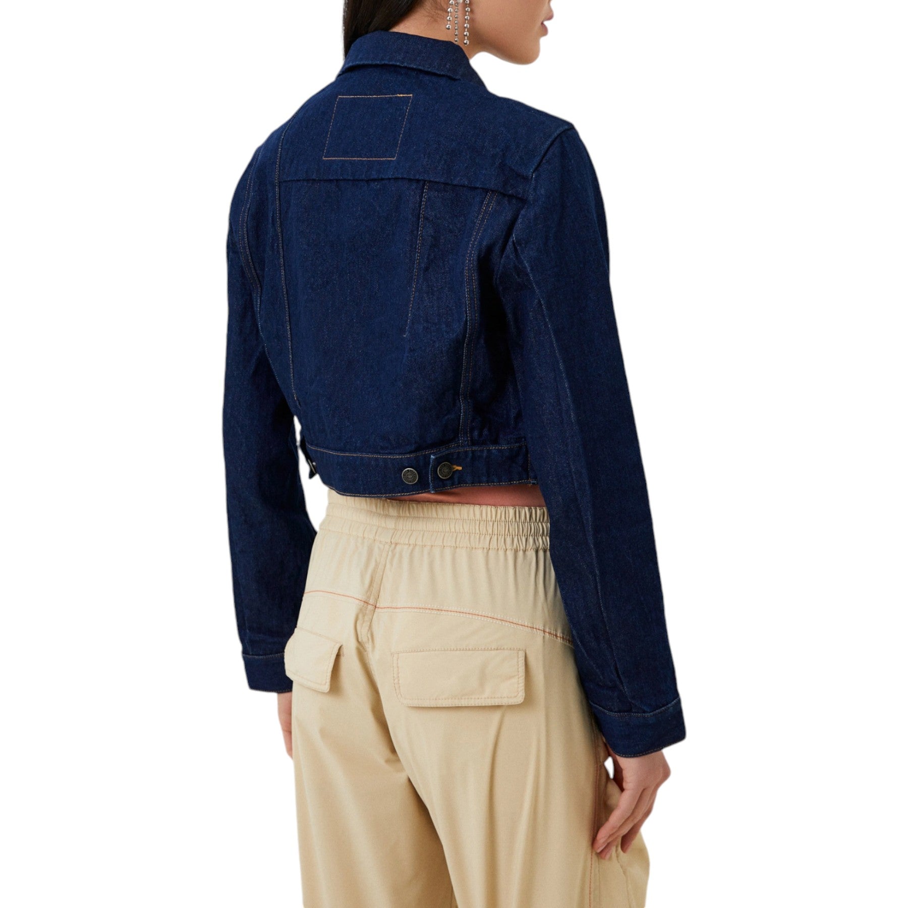 DIESEL DE-LUCYSHORT-SP Womens Denim Jacket Plain Casual Coats Ladies Tops New