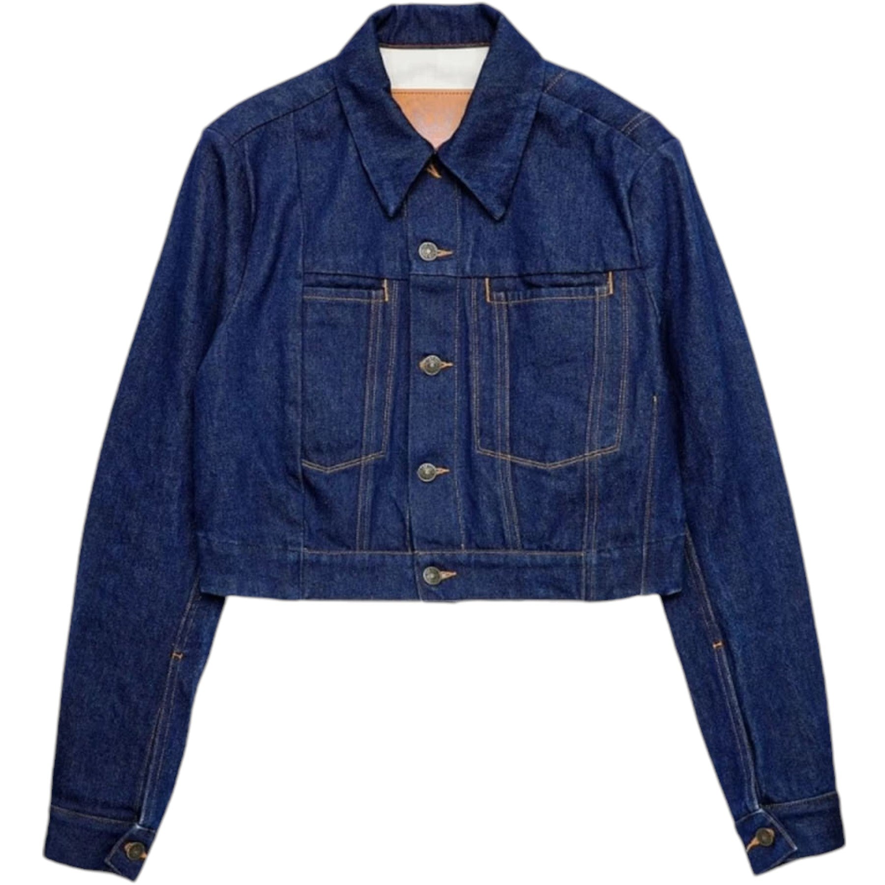 DIESEL DE-LUCYSHORT-SP Womens Denim Jacket Plain Casual Coats Ladies Tops Blue