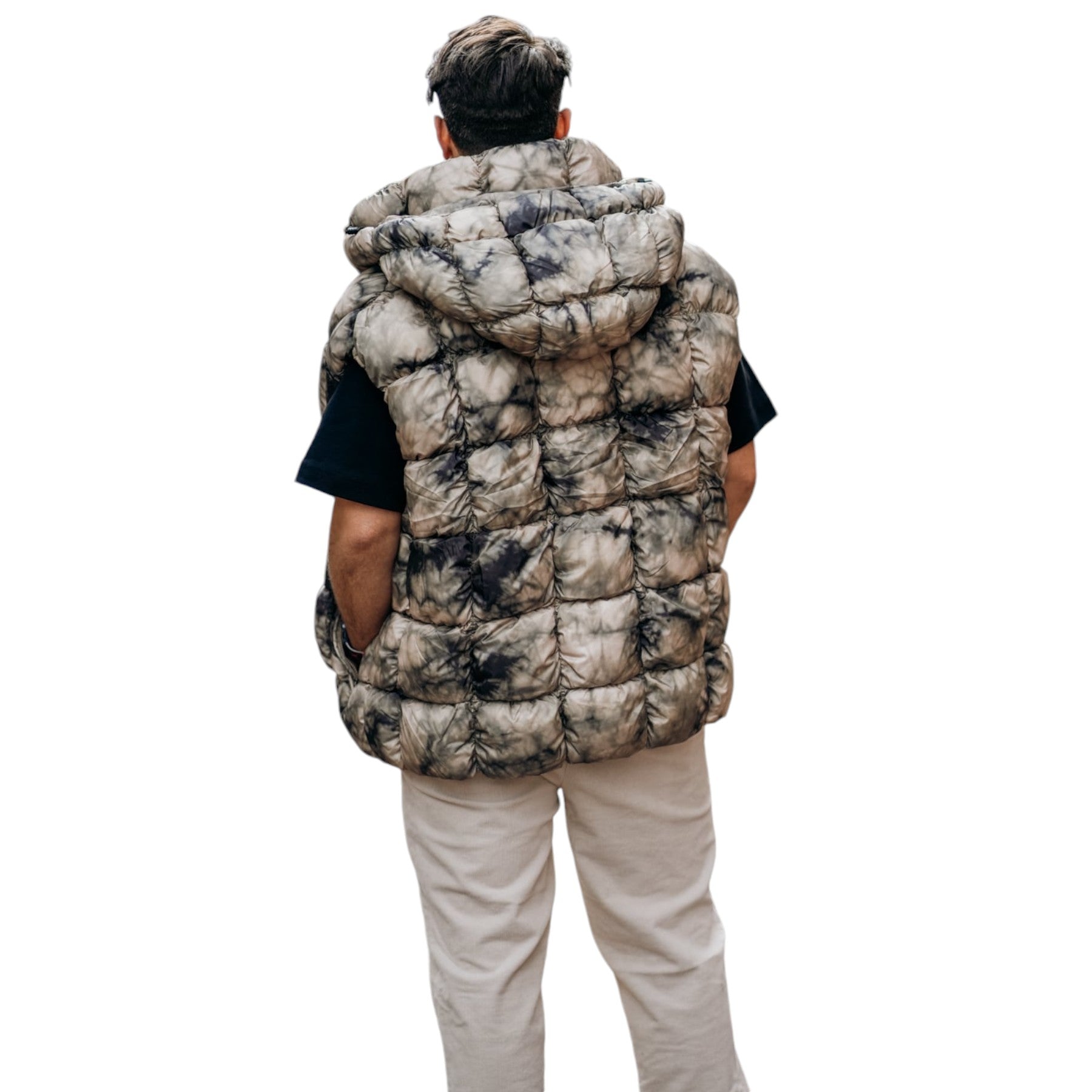 DIESEL W-RALLE-SL Mens Bodywarmer Gilet Quilted Sleeveless Padded Warm Waistcoat