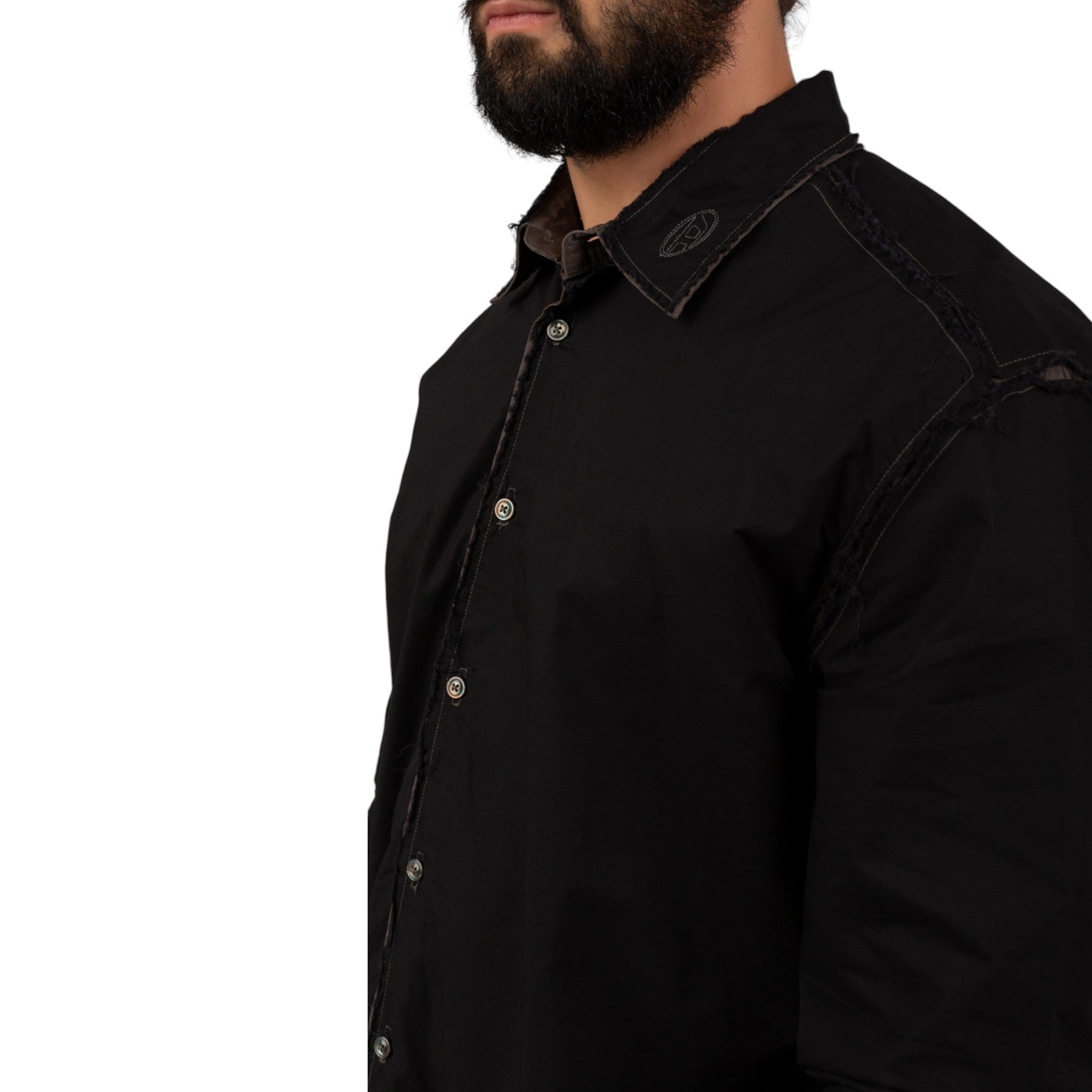 DIESEL S-WEEZER Mens Shirts Camicia Long Sleeve Button Up Casual Shirts Tops NEW