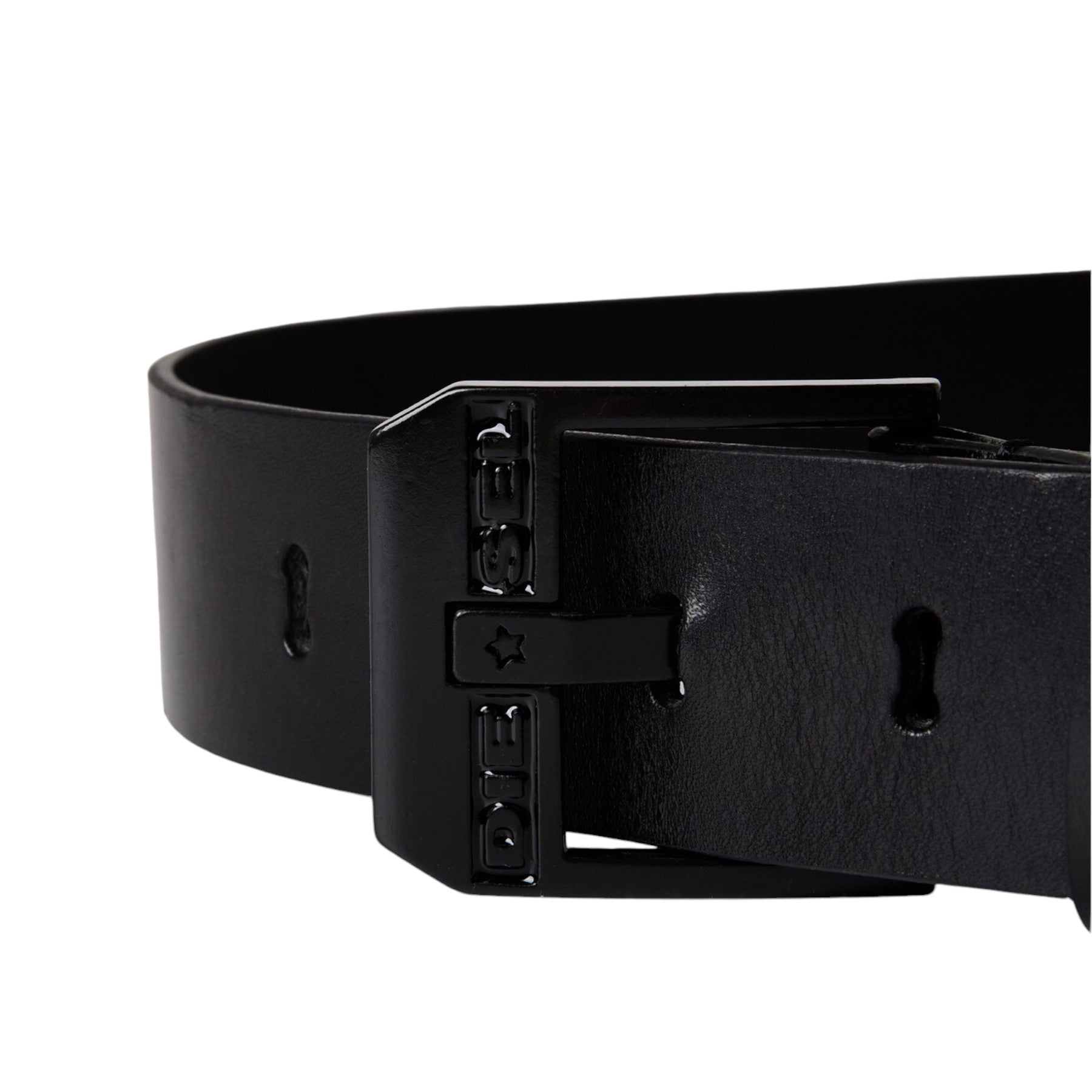 DIESEL BLUESTAR Mens Genuine Leather Belts For Jeans Metal Buckle Waist Belt NEW