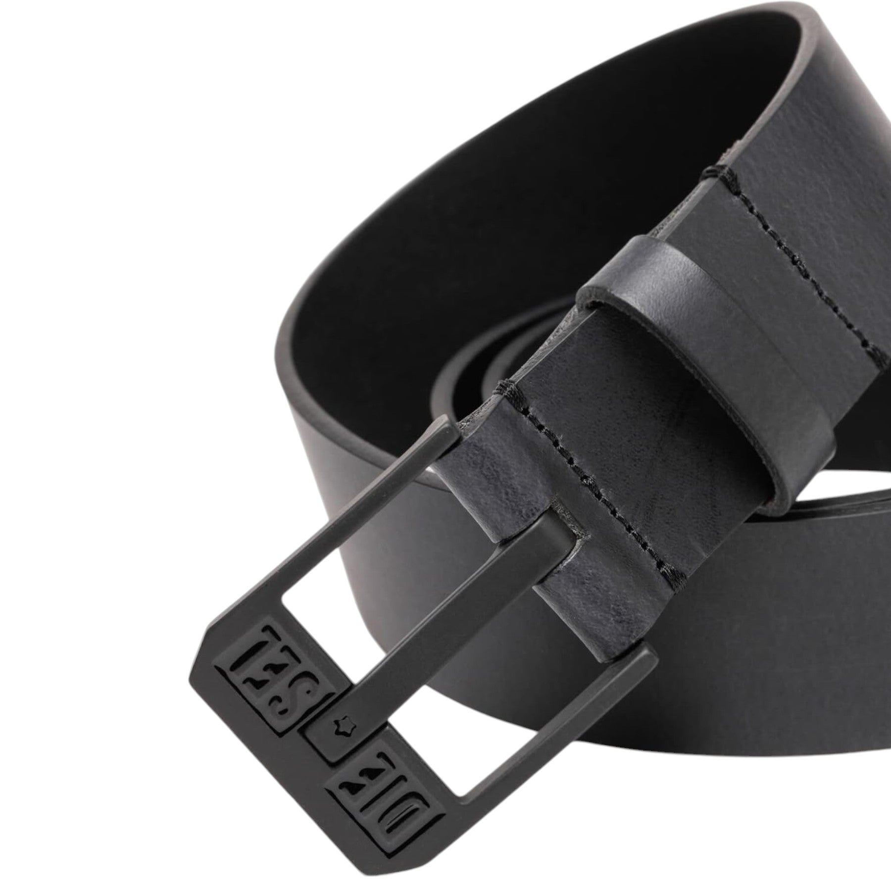 DIESEL BLUESTAR Mens Genuine Leather Belts For Jeans Metal Buckle Waist Belt NEW