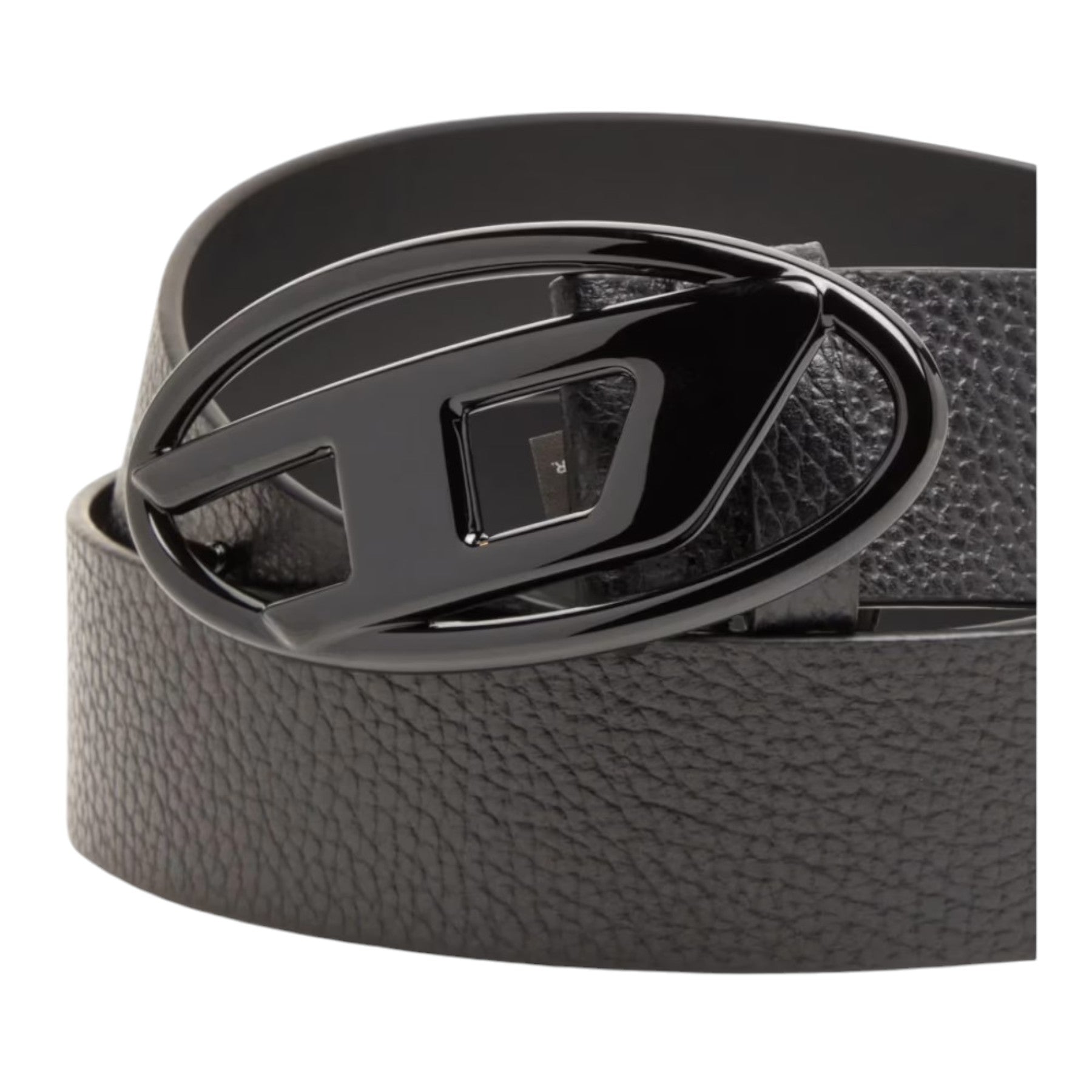 DIESEL B-1DR REV Mens Genuine Leather Belts For Jeans Metal Buckle Casual Belt