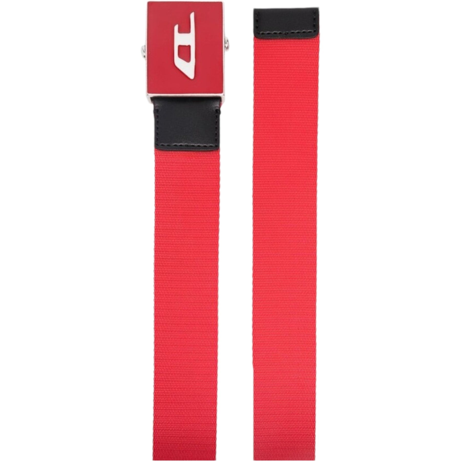 DIESEL B-PLAKUE Mens Webbing Belt Work Belt Metal Buckle Waistbelt Army Golf New