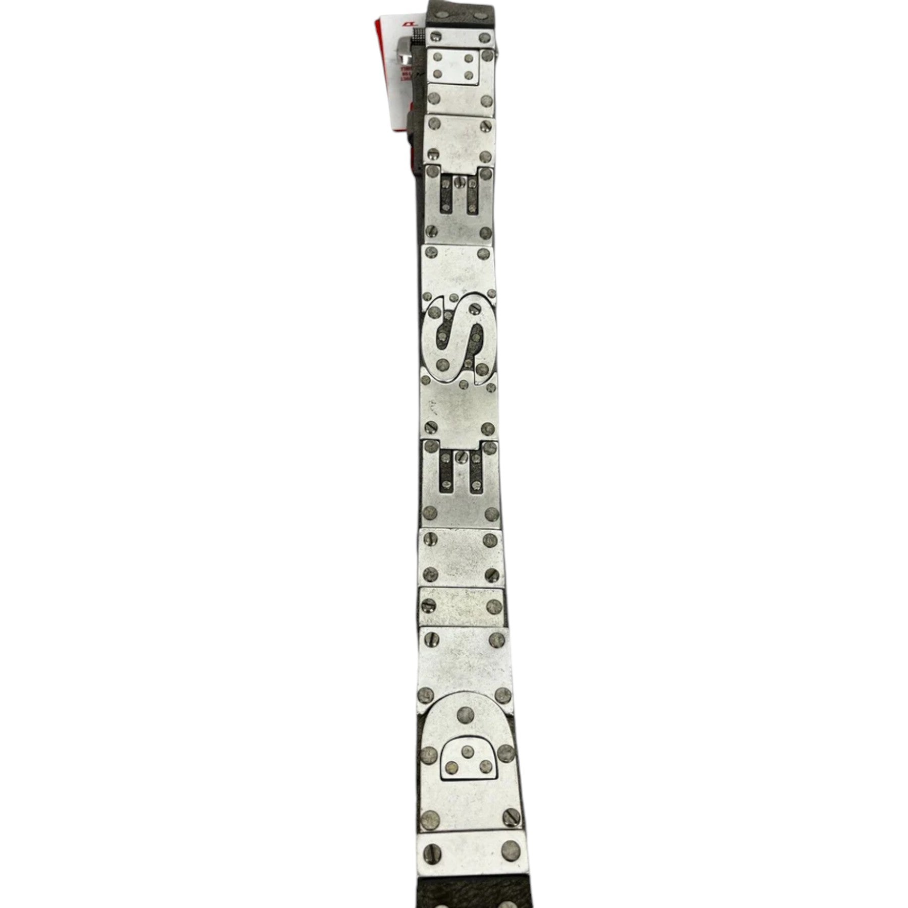 DIESEL B-RAIL Mens Genuine Leather Belt For Jeans Metal Buckle Trouser Waistbelt