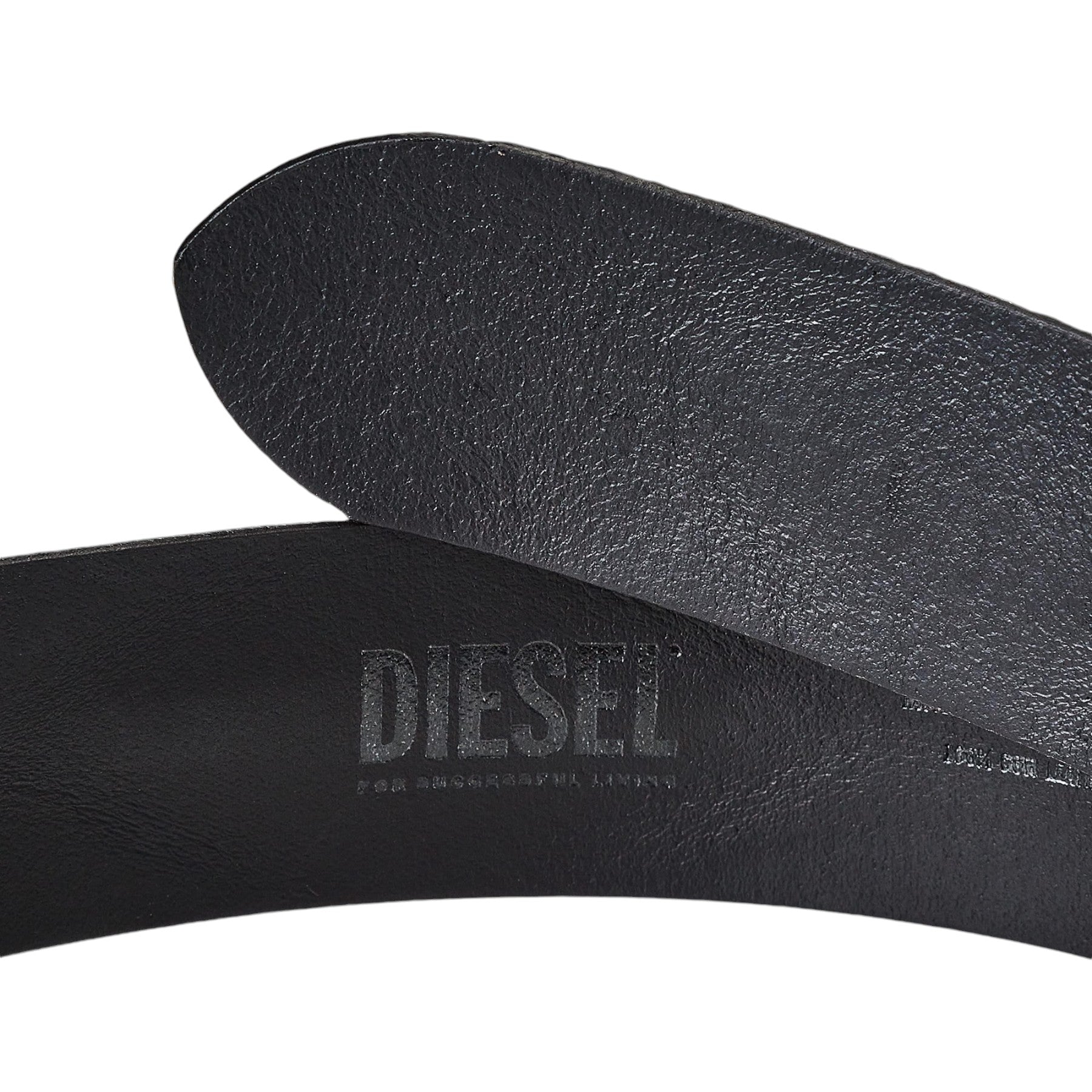 DIESEL B-ROLLY Mens Genuine Pure Leather Belts For Jeans Trousers Metal Buckle