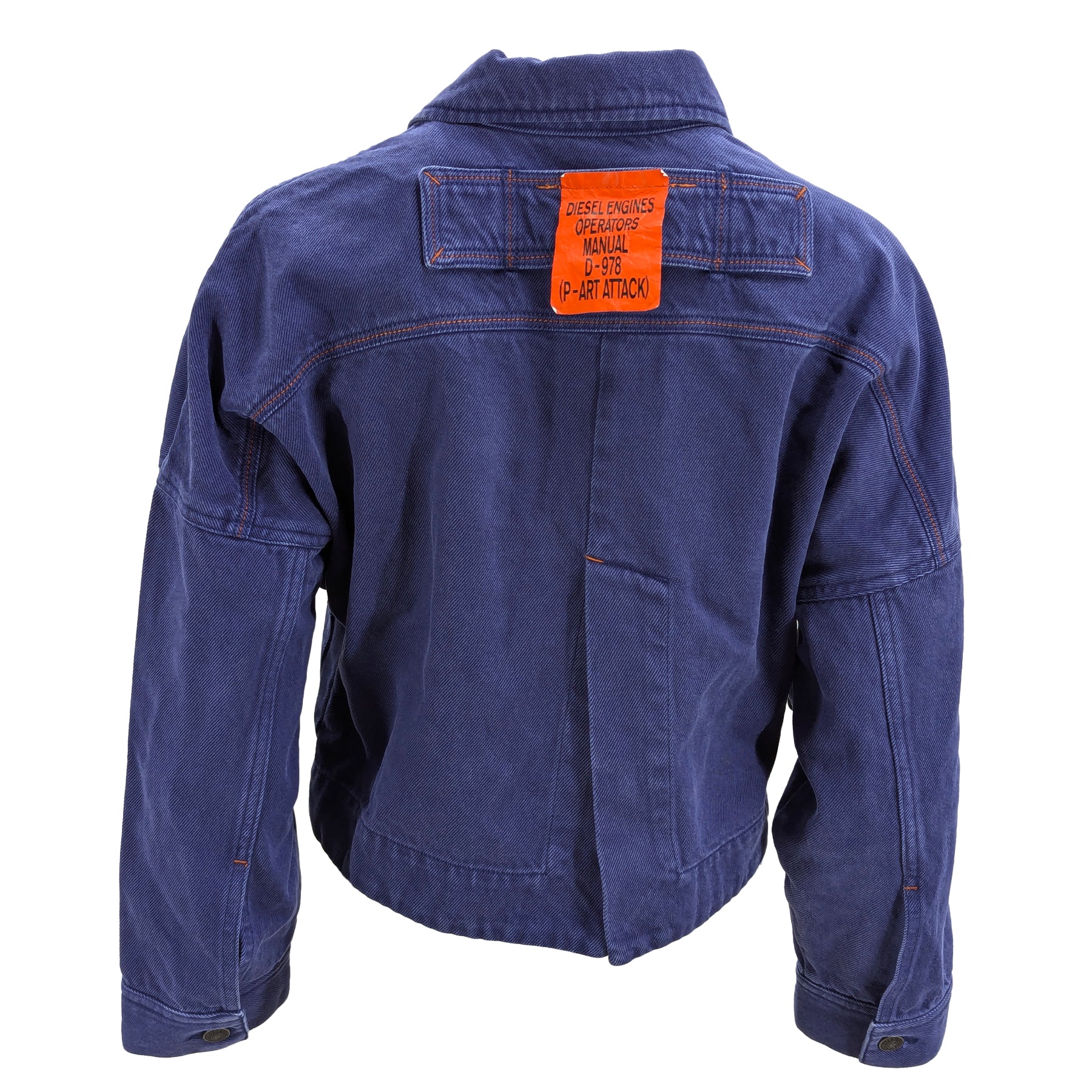 DIESEL DE-JALYN Womens Denim Jacket Plain Casual Winter Coat Ladies Devon Jacket