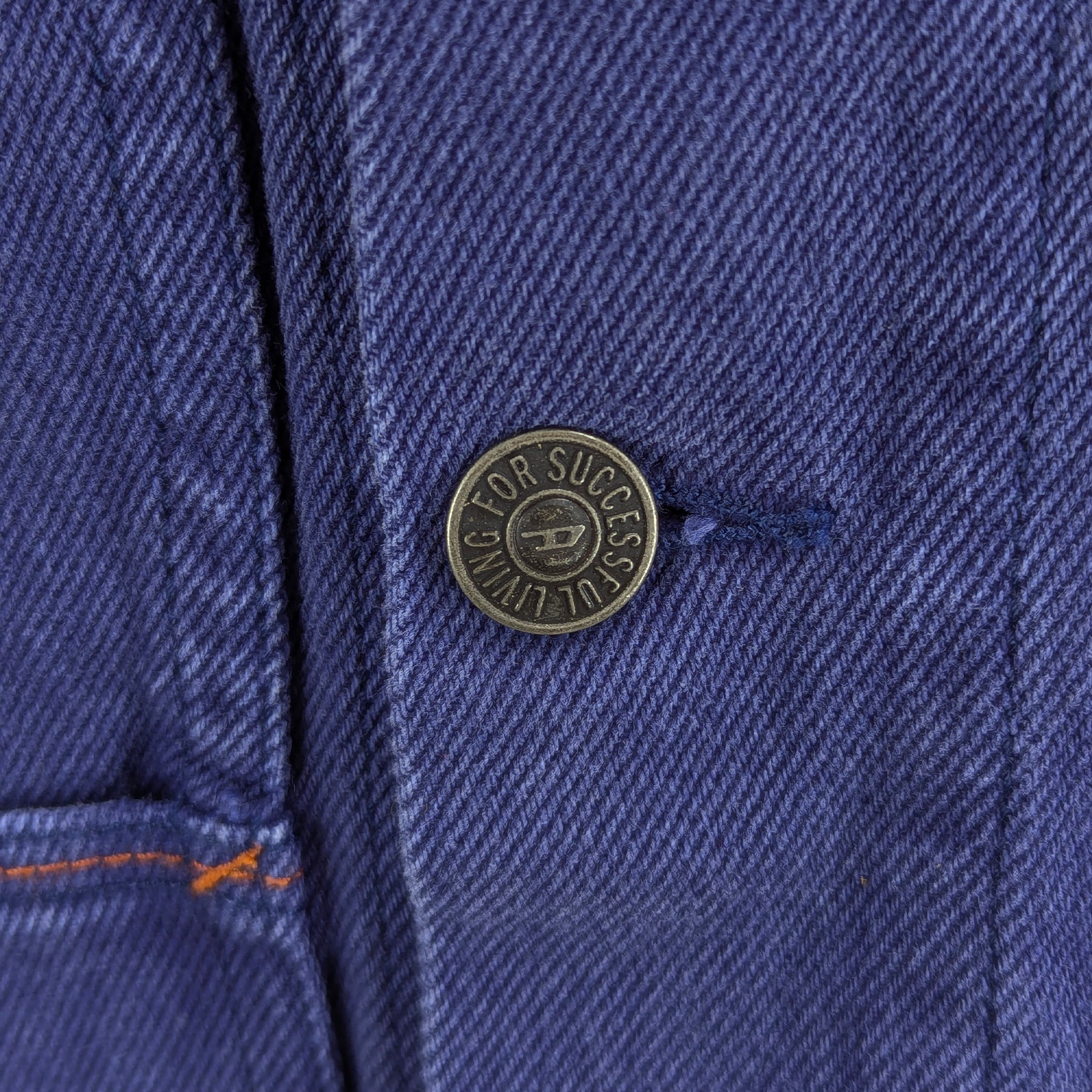 DIESEL DE-JALYN Womens Denim Jacket Plain Casual Winter Coat Ladies Devon Jacket