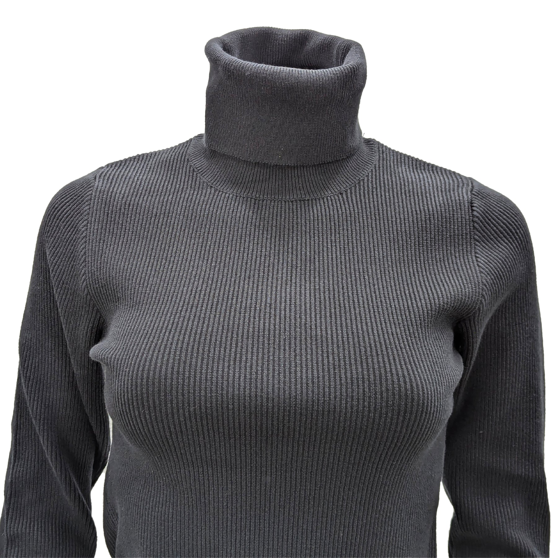 Diesel M-Aribelle Womens Turtle Neck Jumper Ribbed Knit Long Sleeve Pullover Top