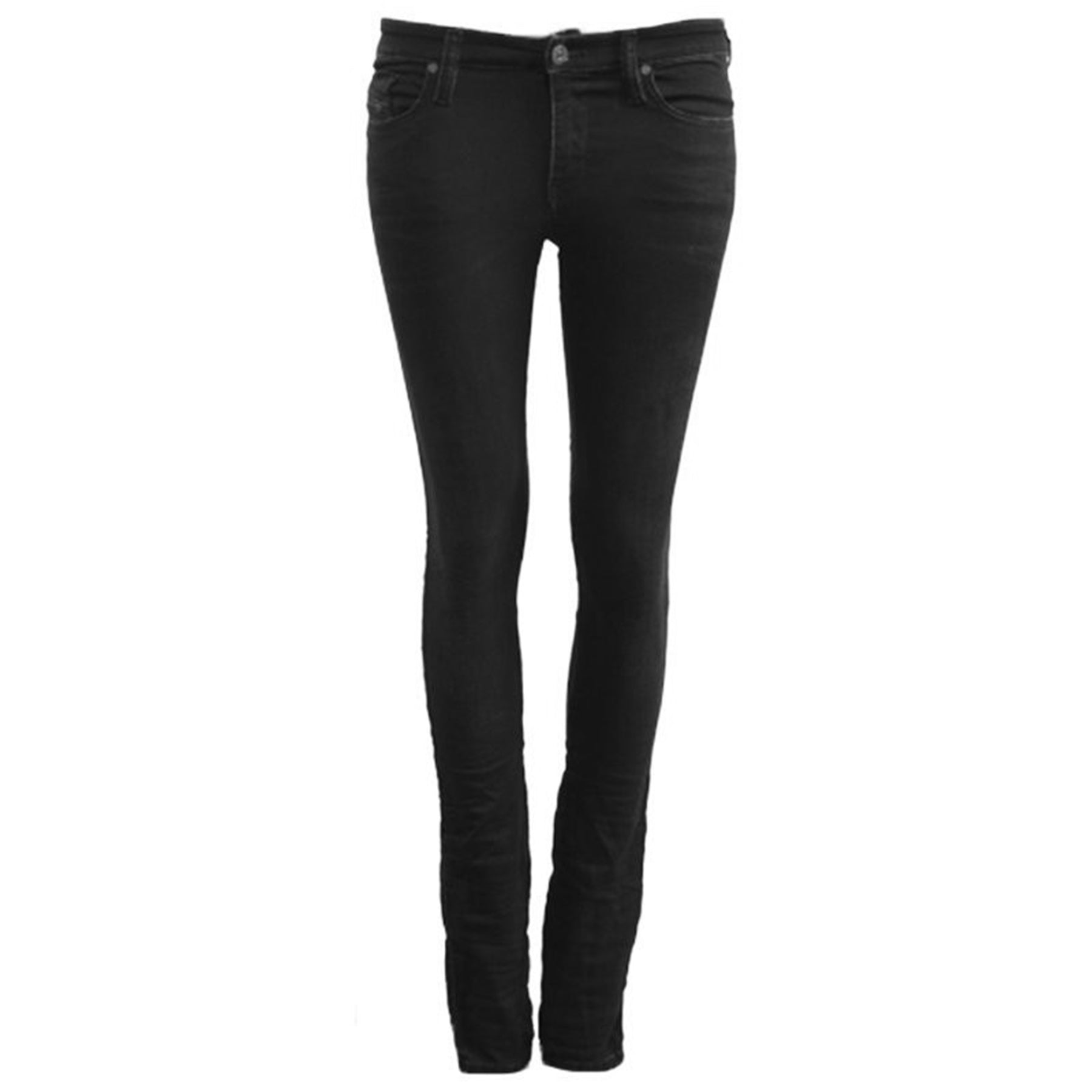 DIESEL SKINZEE NE 0684L Womens Denim Jeans Skinny Leg Slim Fit Sweat Black Pants