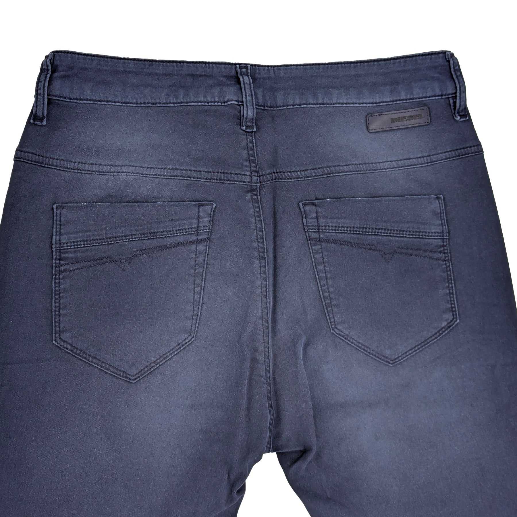 DIESEL FAYZA NE 0666A Womens Denim Jeans Regular Fit Stretchy Sweat Jogg Pants