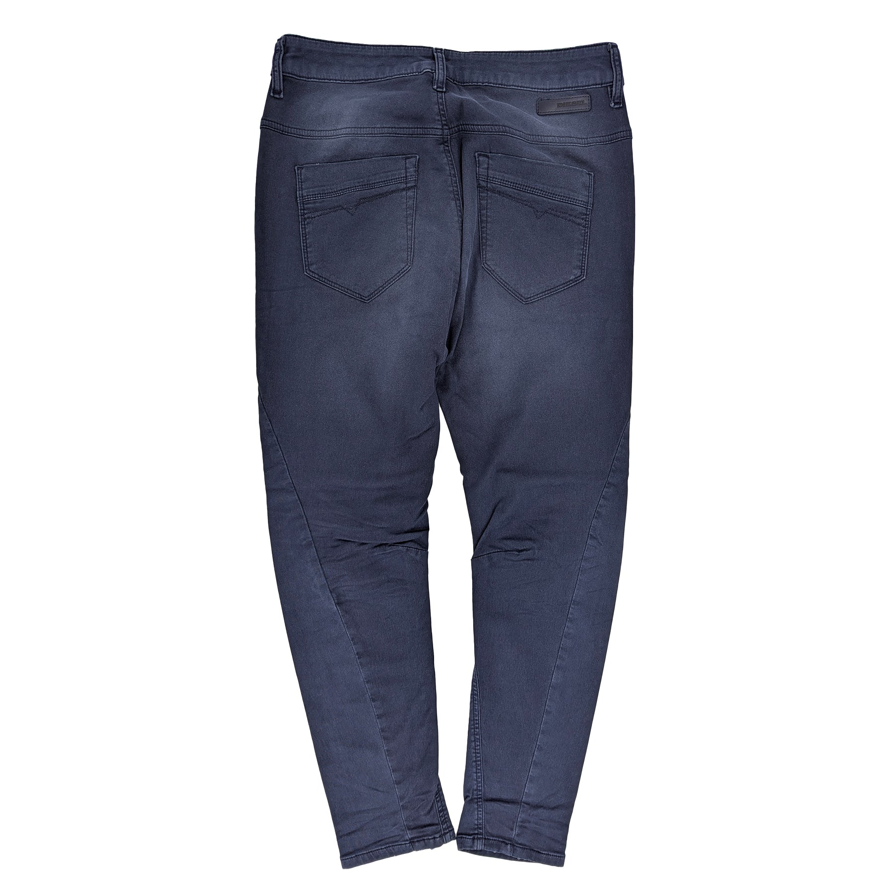 DIESEL FAYZA NE 0666A Womens Denim Jeans Regular Fit Stretchy Sweat Jogg Pants