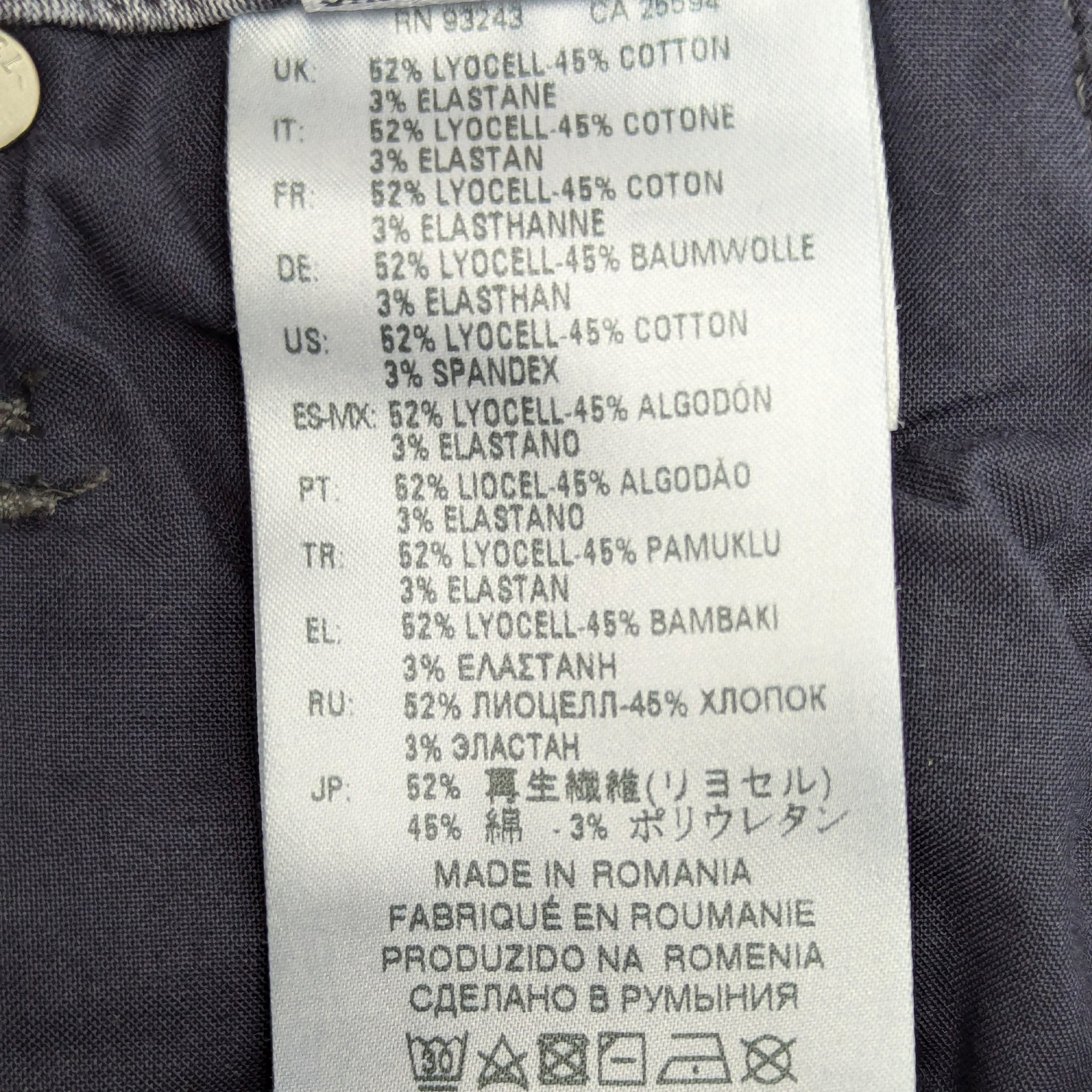 DIESEL FAYZA NE 0689V Womens Jeans Regular Fit Casual Stretchy Sweat Denim Pants