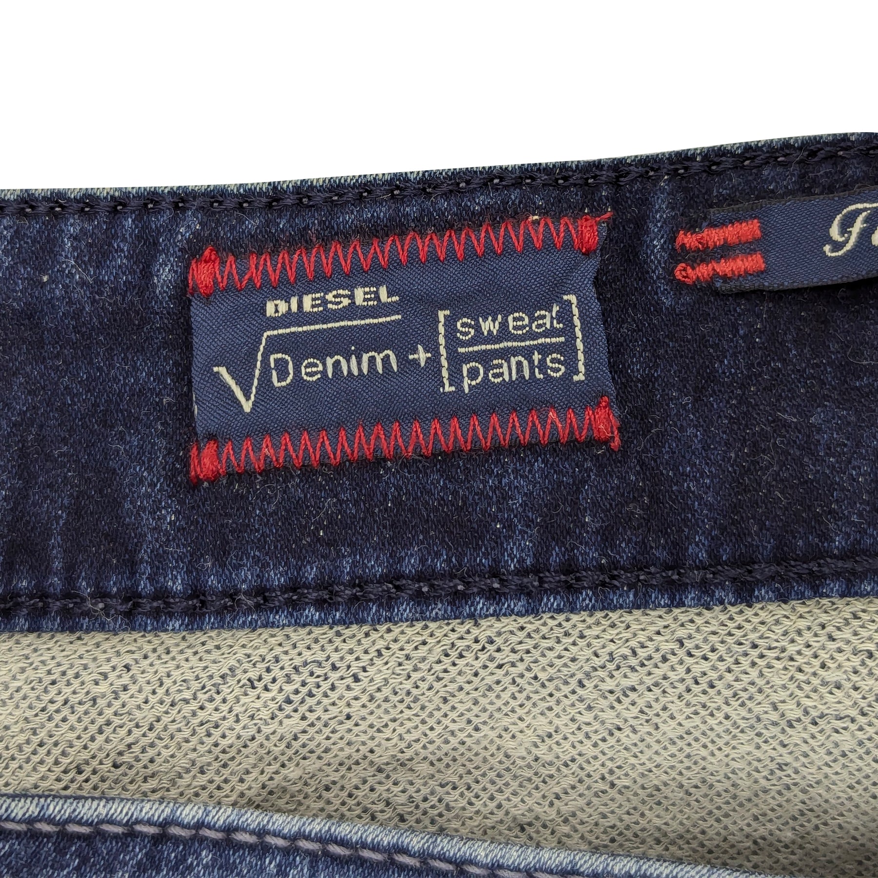 DIESEL FAYZA NE 0665R Womens Jeans Regular Fit Straight Leg Sweat Denim Pant W25