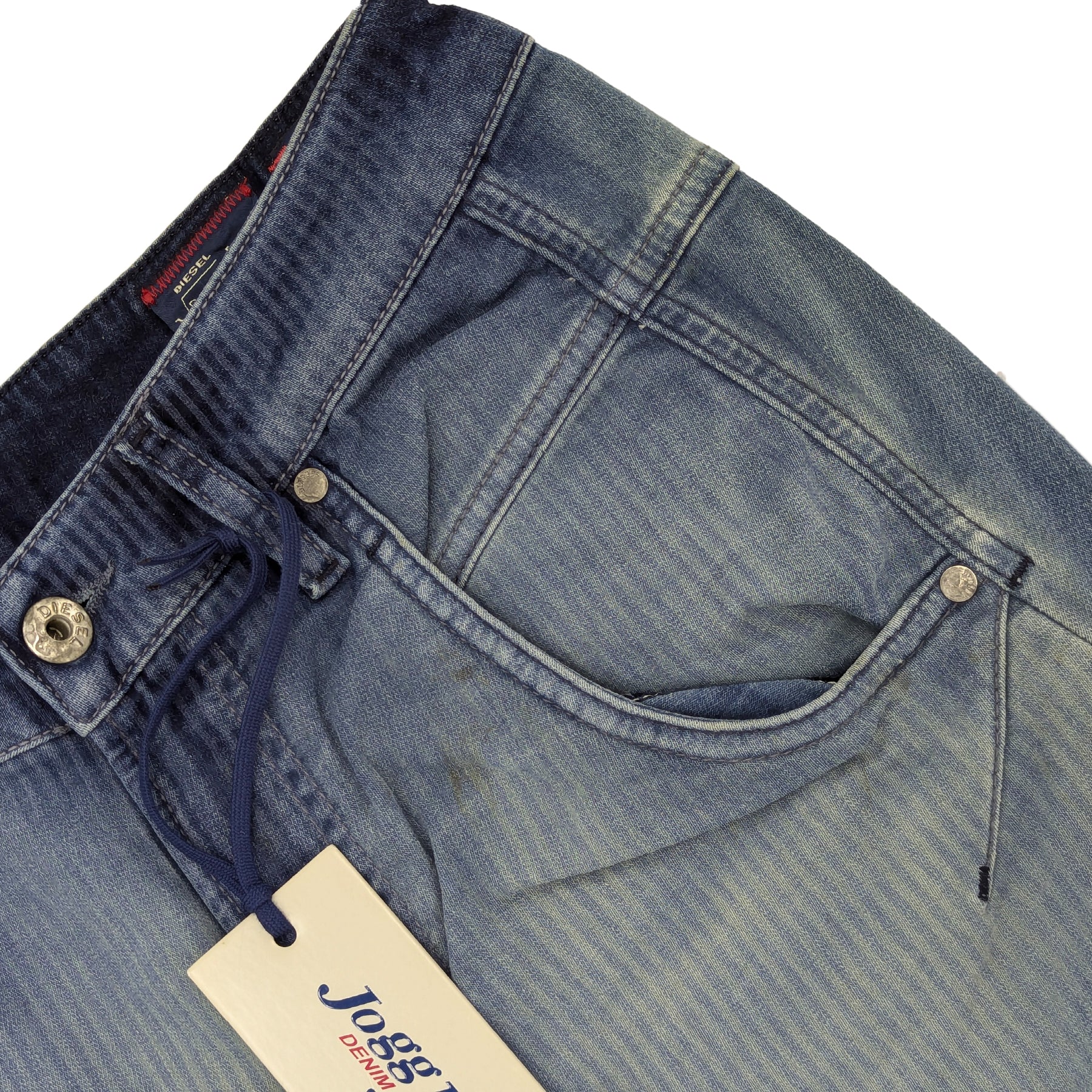 DIESEL FAYZA NE 0665R Womens Jeans Regular Fit Straight Leg Sweat Denim Pant W25