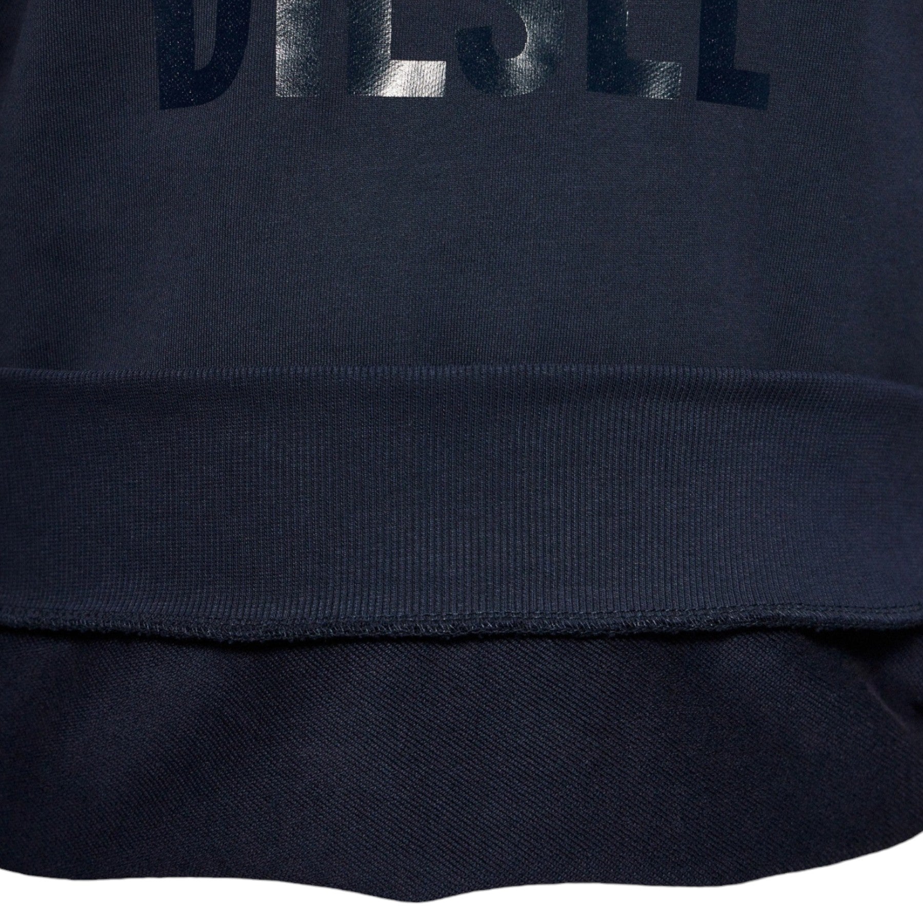 DIESEL S-GIR RIAJH Mens Sweatshirts Crew Neck Fleece Pullover Casual Top Navy