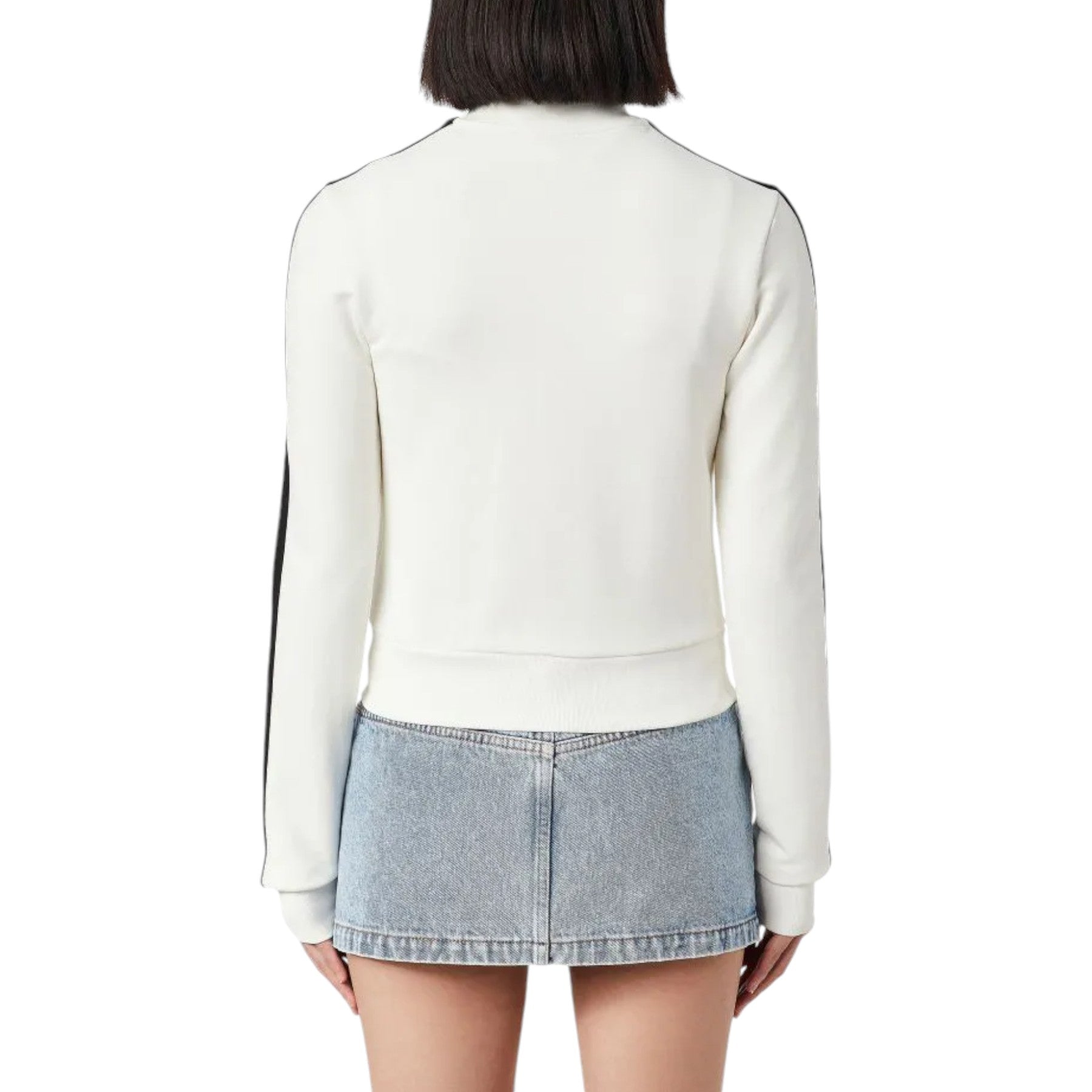 DIESEL F-JAM-D Womens Sweatshirt Long Sleeve High Neck Ladies Tops Casual Jumper