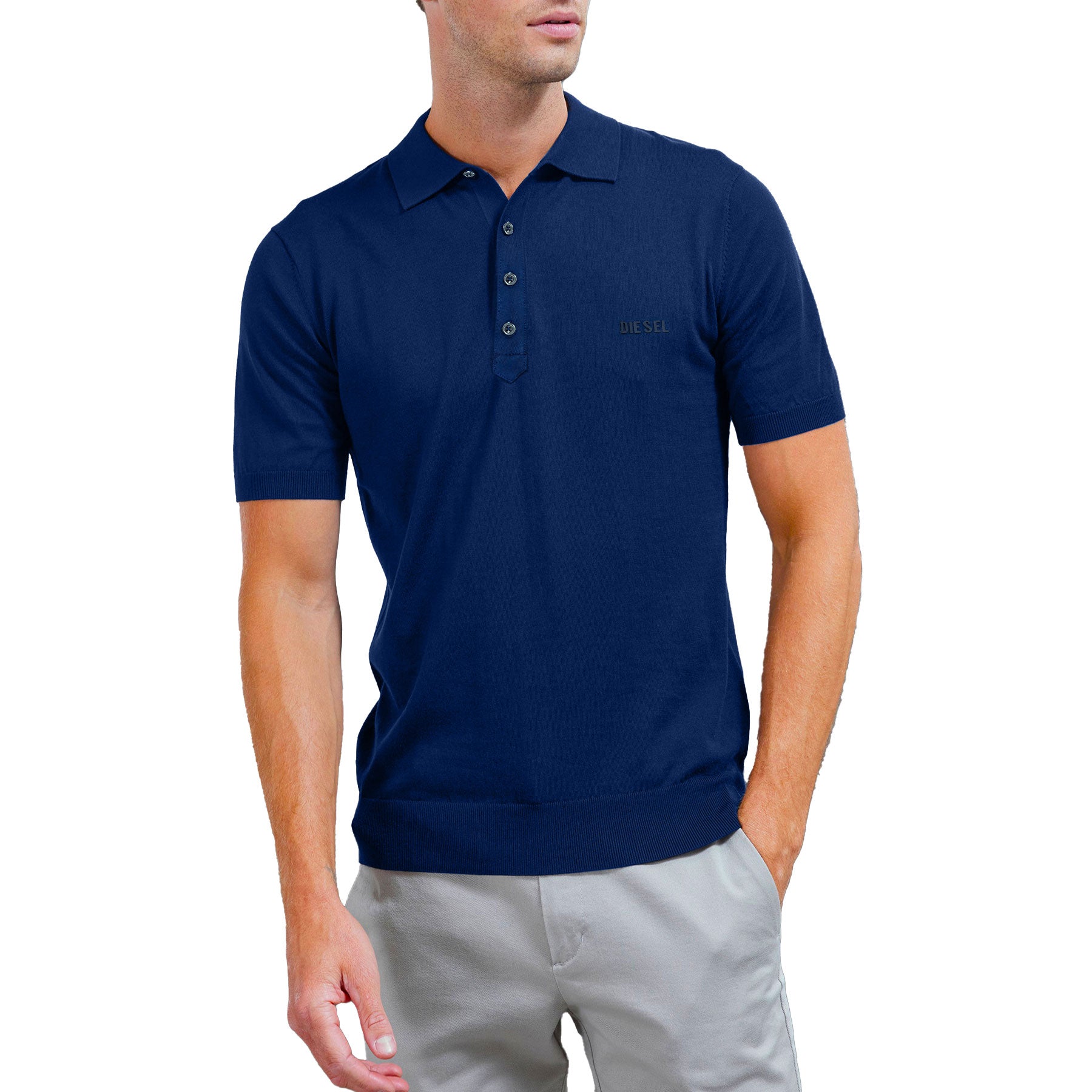 DIESEL T Heal HD 00SQFQ Mens Polo T Shirts Casual Summer Short Sleeve Golf Tee