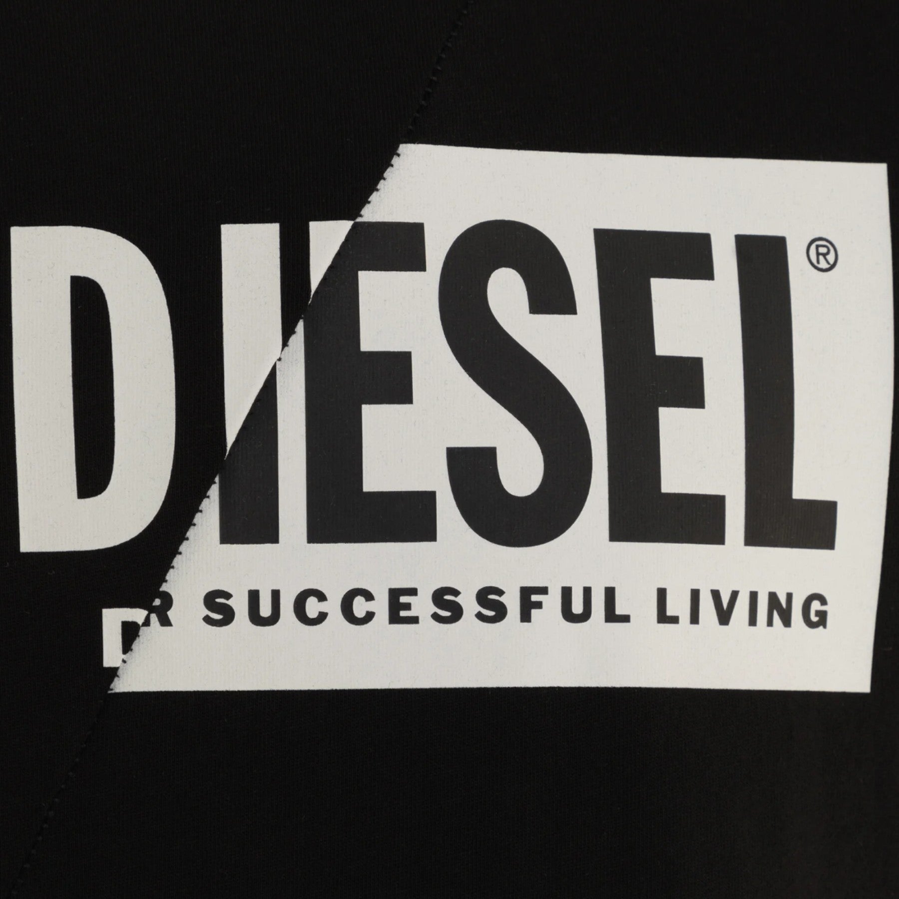 Diesel T-Diego-Cuty Logo Mens T Shirts Crew Neck Short Sleeve Slim Summer Tee