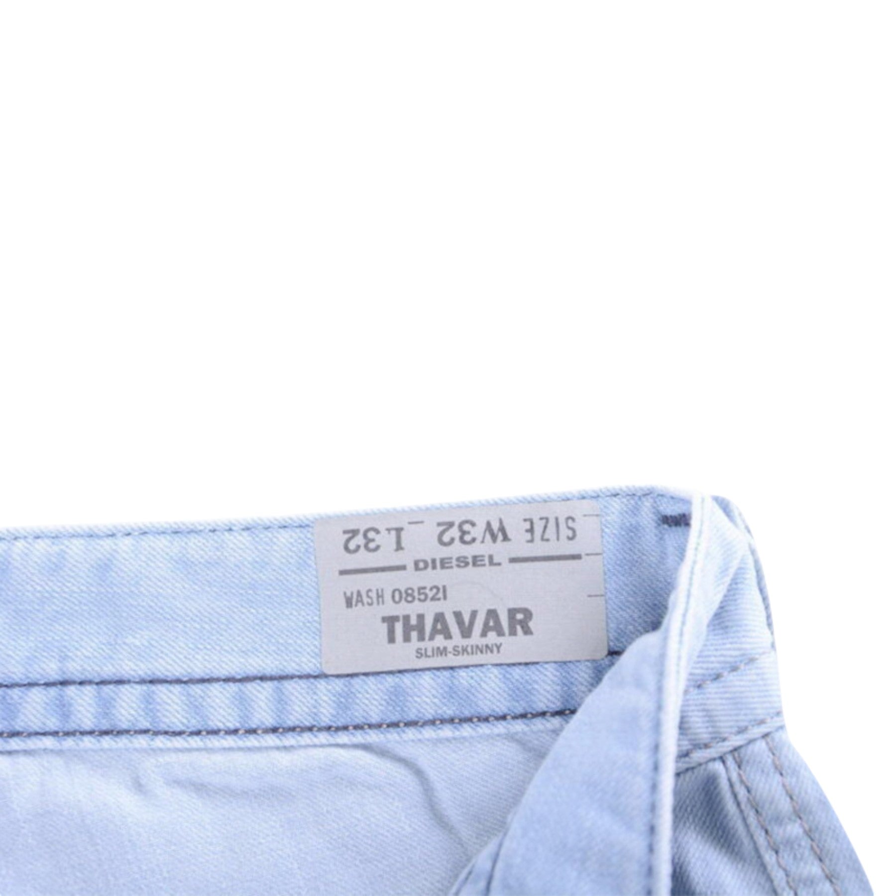 DIESEL THAVAR 0852I 3D EVO Mens Denim Jeans Slim Fit Skinny Leg Made In Italy