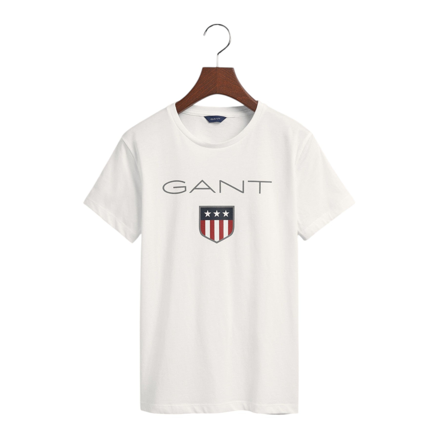 Gant Mens T Shirts Original Shield Crew Neck Pullover Soft Cotton Summer Tee