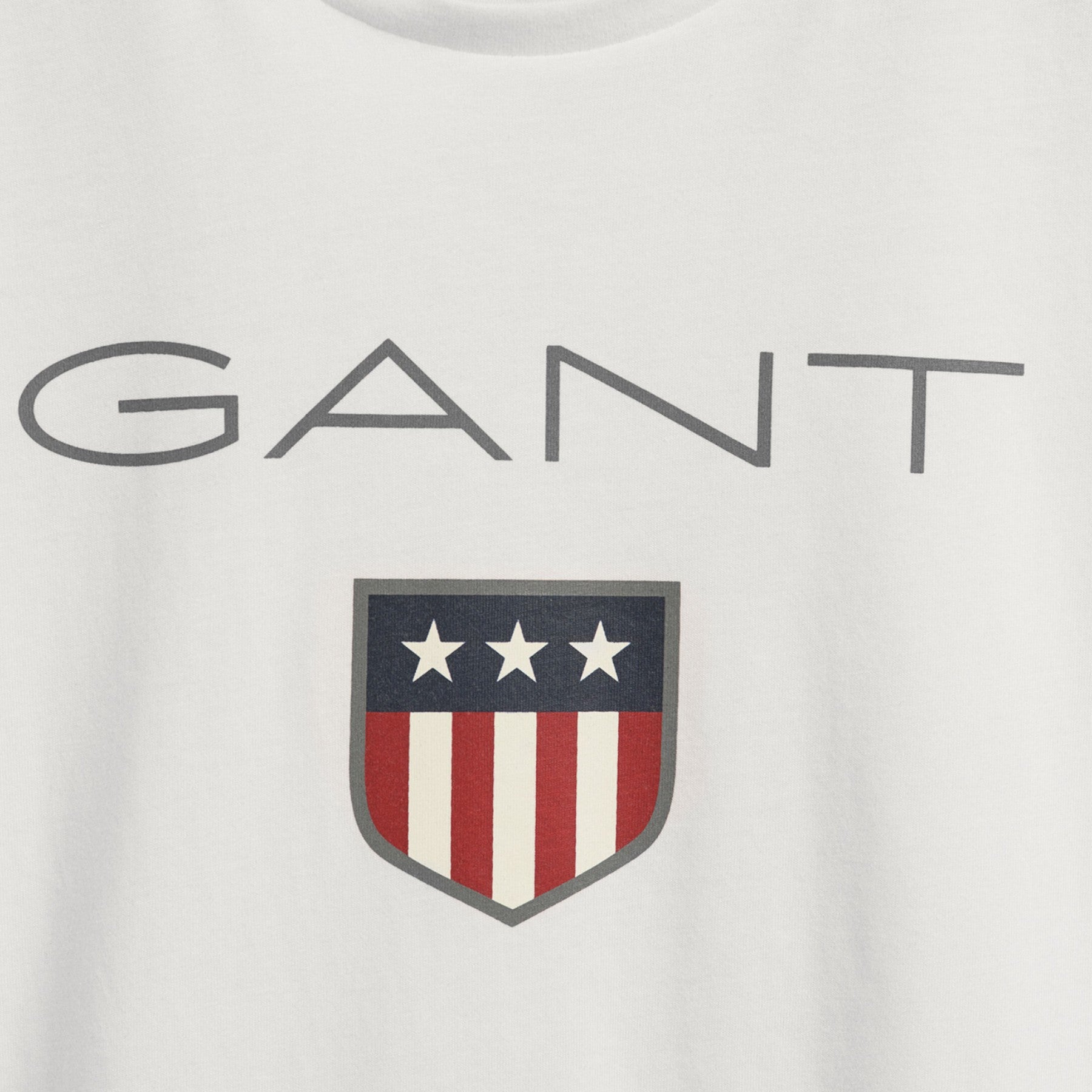 Gant Mens T Shirts Original Shield Crew Neck Pullover Soft Cotton Summer Tee