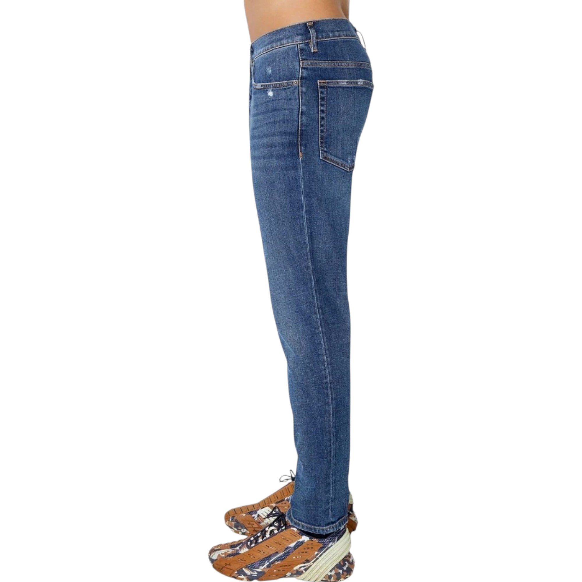 Diesel 2005 D-Fining A03571 Mens Denim Jeans Regular Fit Tapered Mid Waist Pants