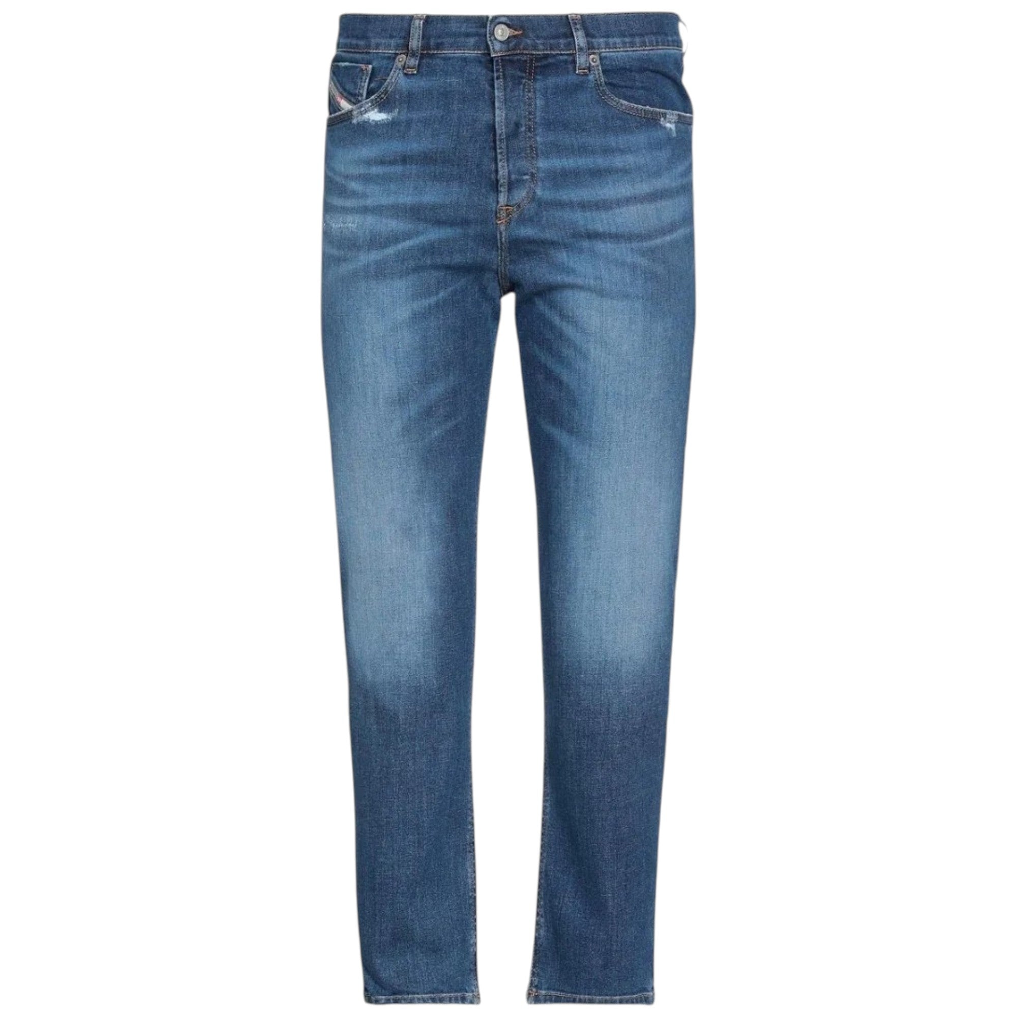 Diesel 2005 D-Fining A03571 Mens Denim Jeans Regular Fit Tapered Mid Waist Pants