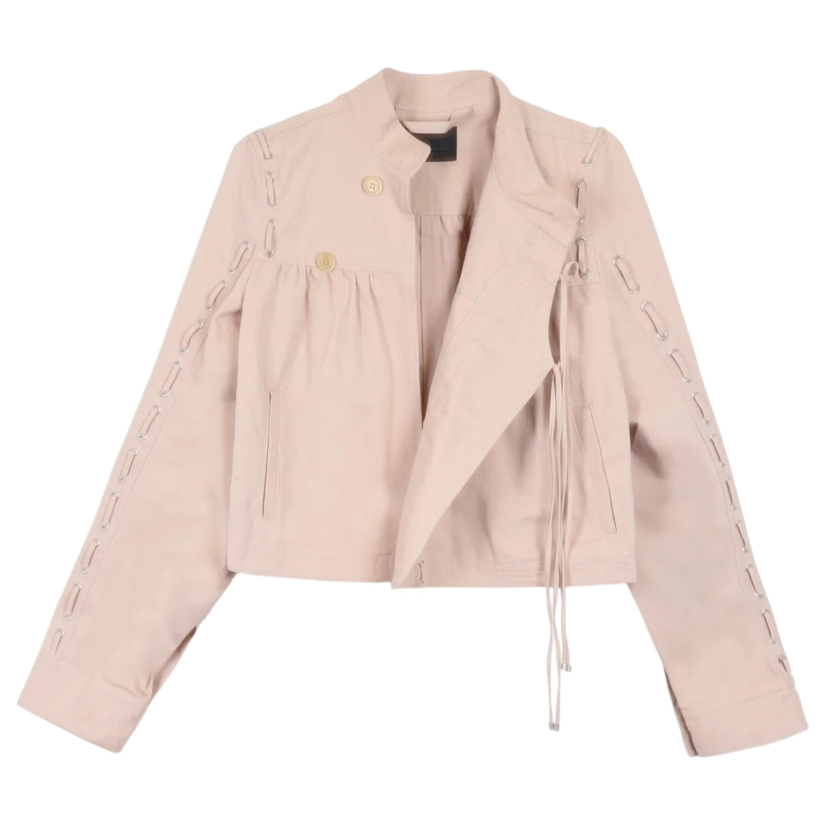 Diesel Black Gold Womens Bomber Jacket Lightweight Cotton Varsity Cotton Top