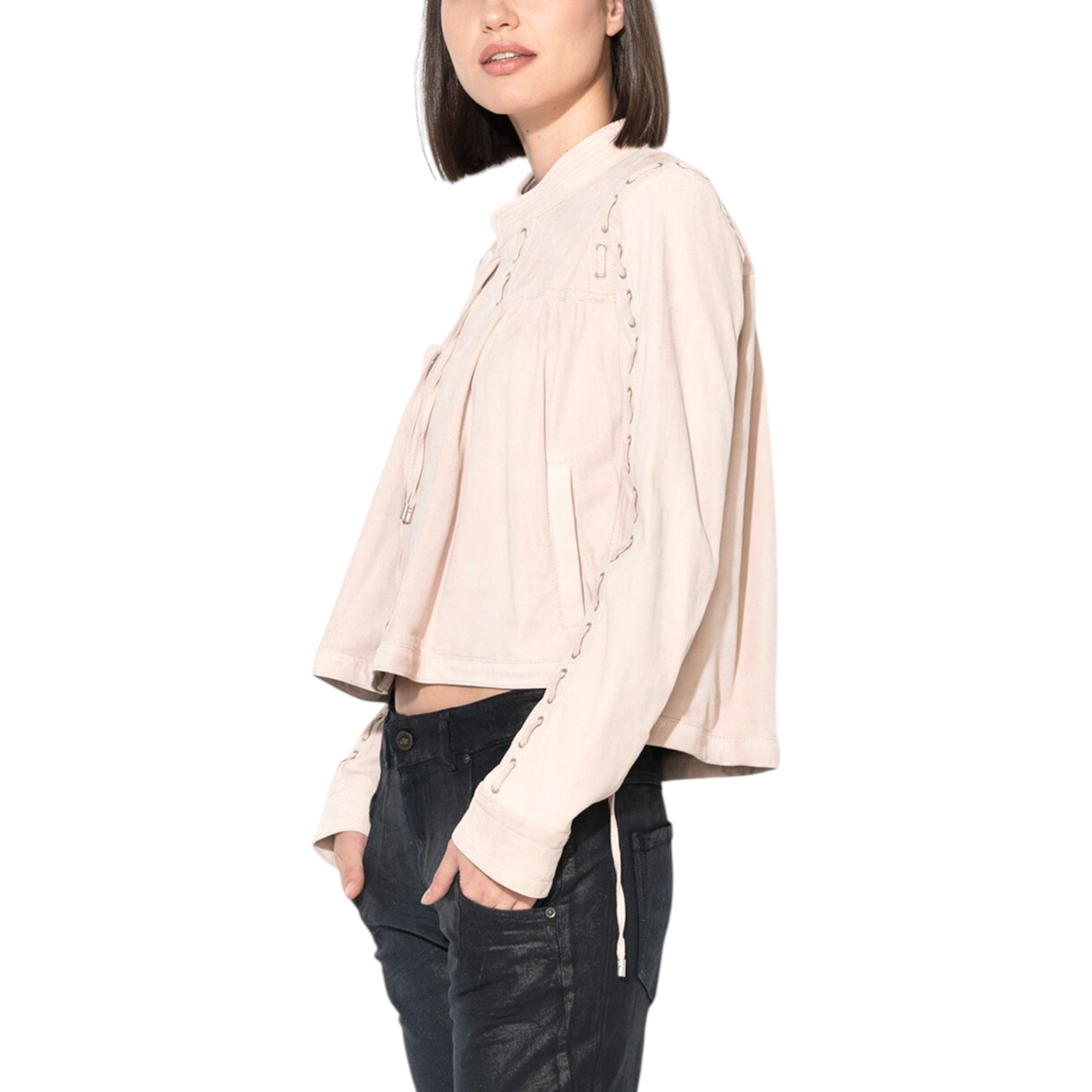 Diesel Black Gold Womens Bomber Jacket Lightweight Cotton Varsity Cotton Top