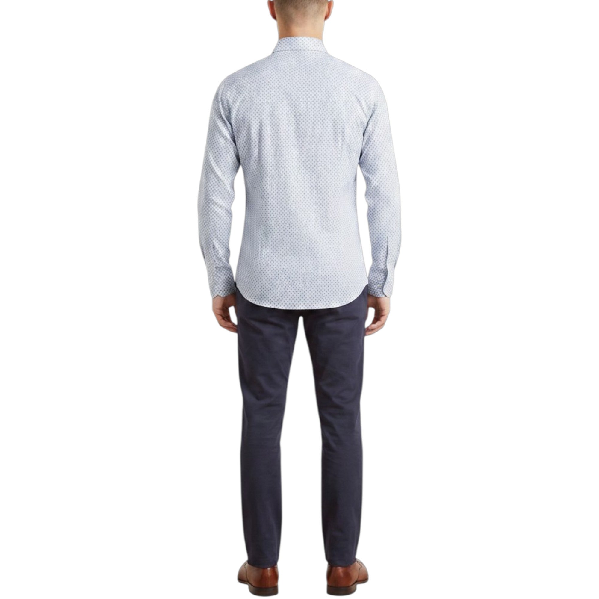 Diesel Mens Shirt S-Blu Camicia Long Sleeve Casual Summer Top Premium Quality
