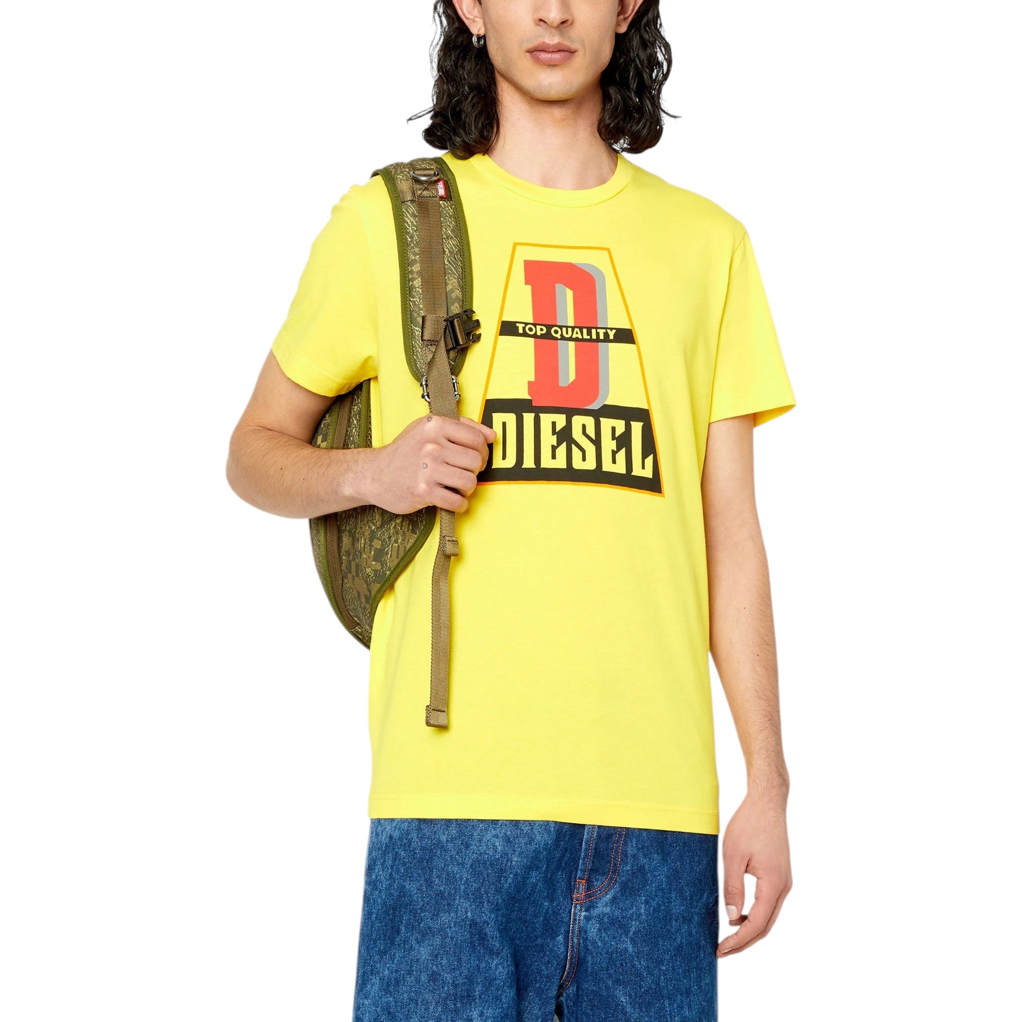 Diesel Mens T Shirts T Diegor K61 Crew Neck Short Sleeve Summer Cotton Tee